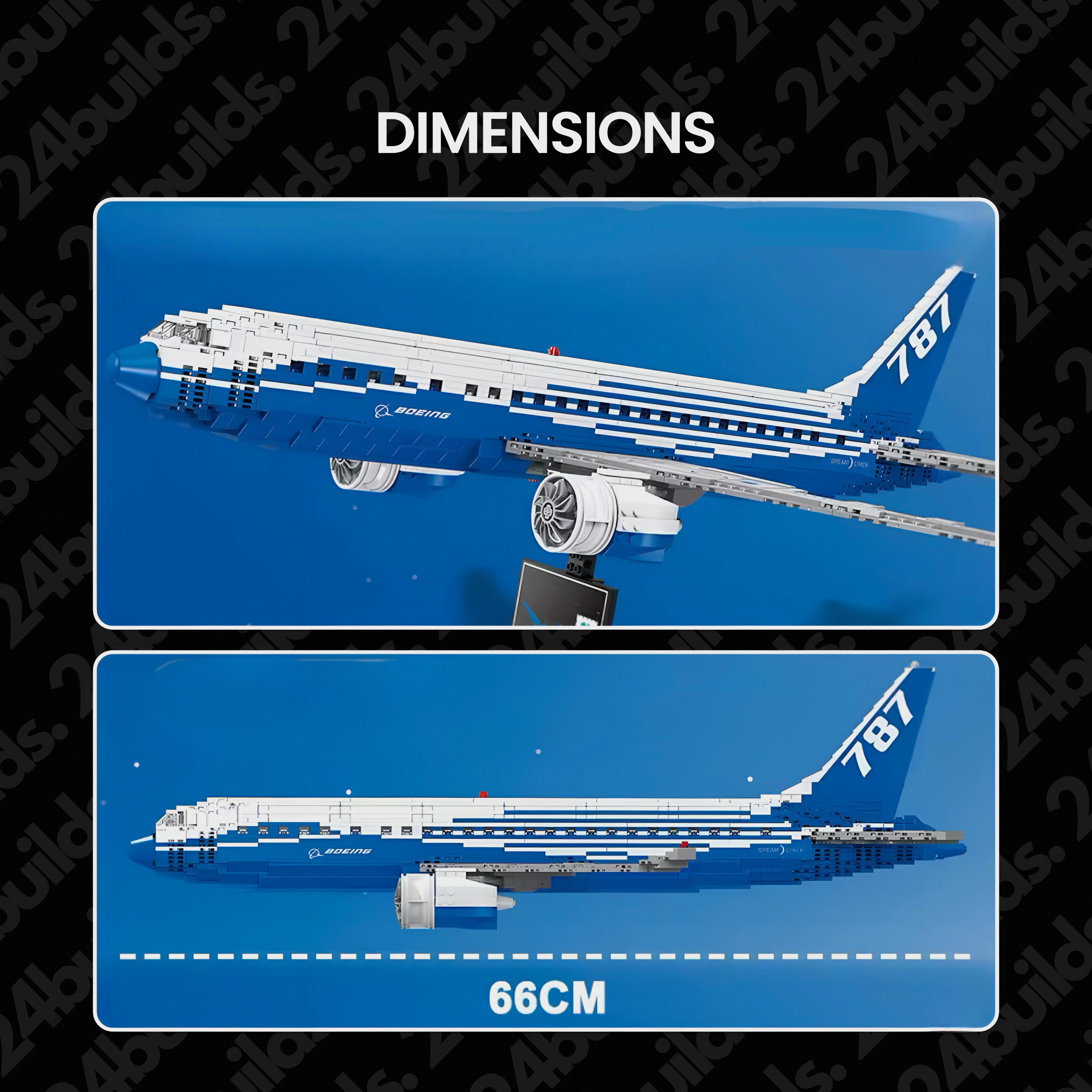 BOEING 787 DREAMLINER | 1350PCS