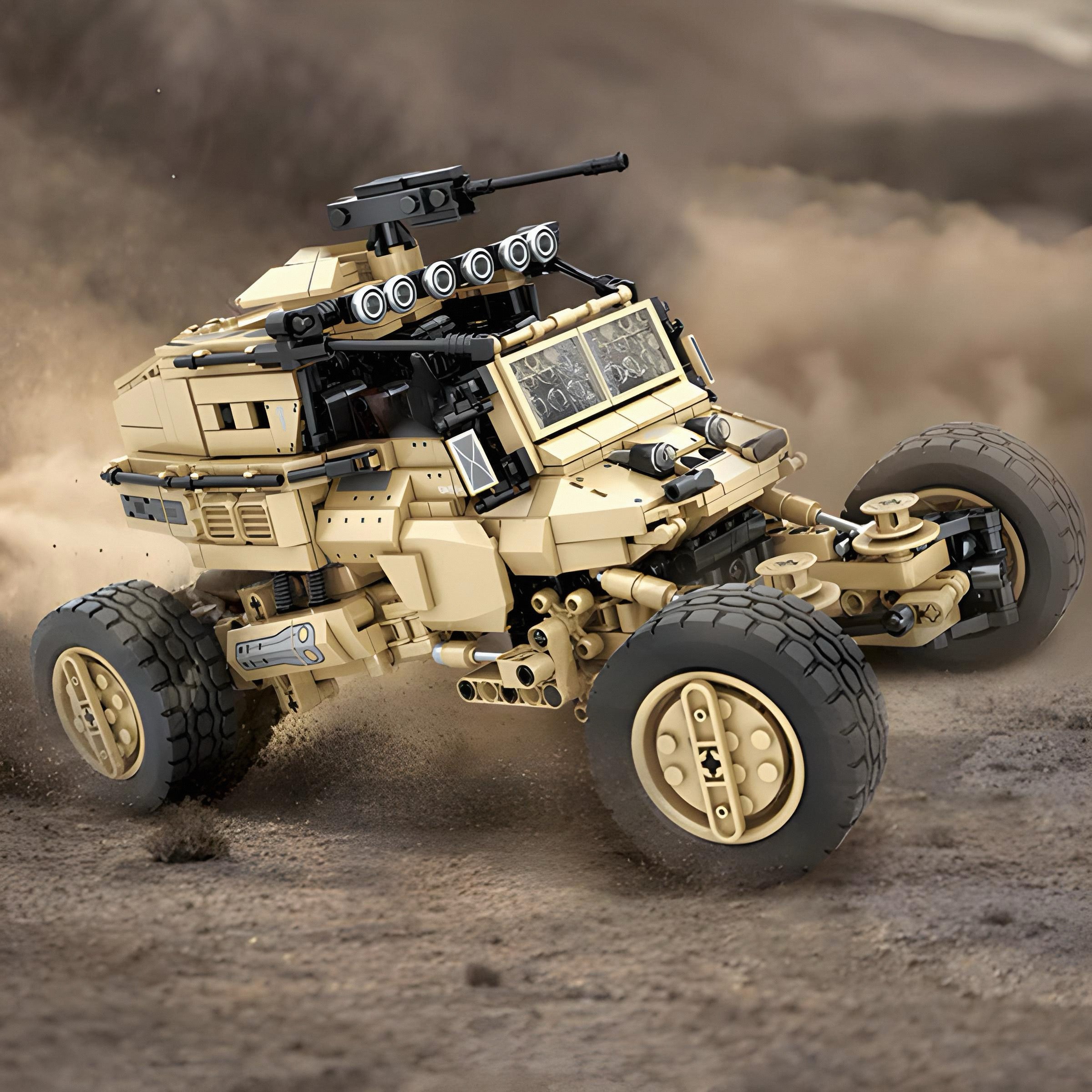 REMOTE CONTROLLED COMBAT BUGGY | 1182PCS