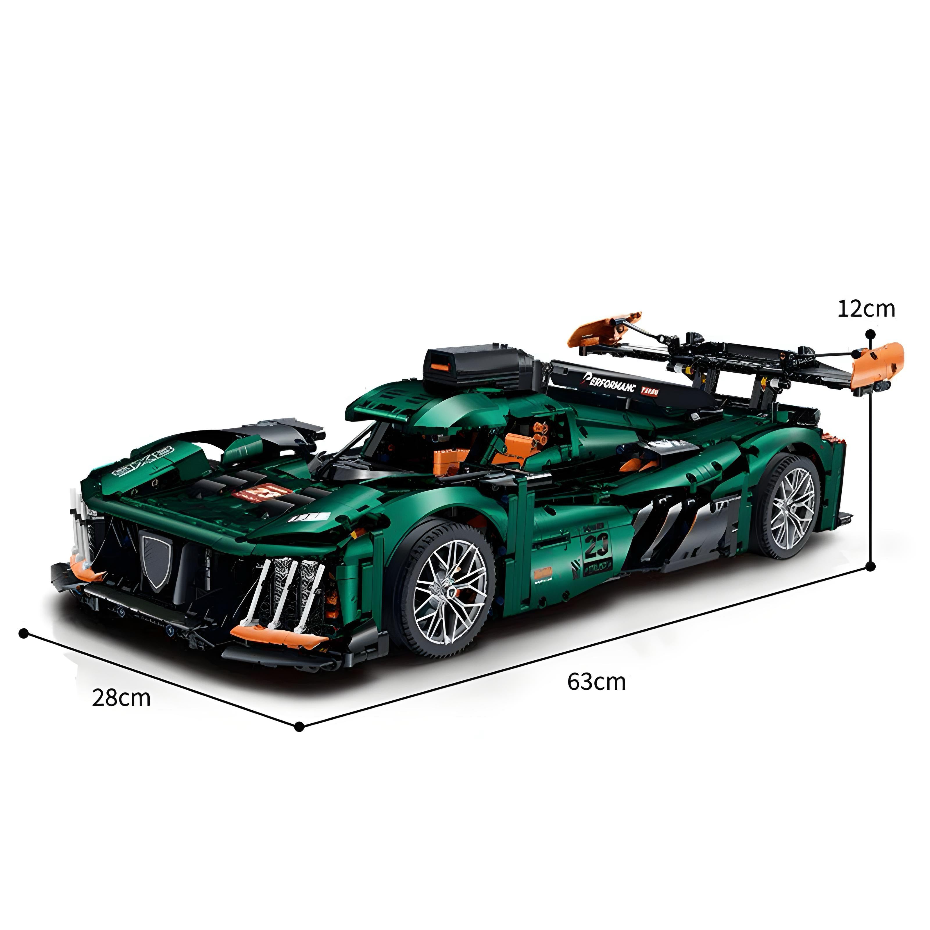 THE ULTIMATE 24H RACECAR | 3745PCS