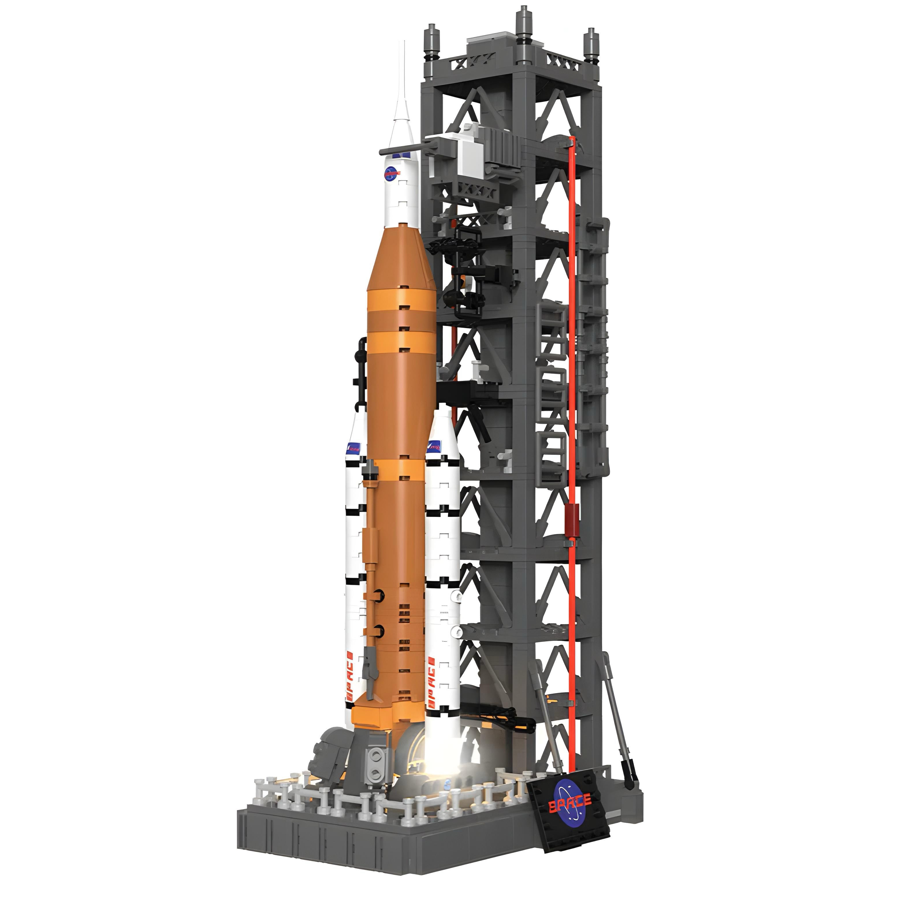 MOON LANDING: SLS SPACE LAUNCH SYSTEM | 908PCS