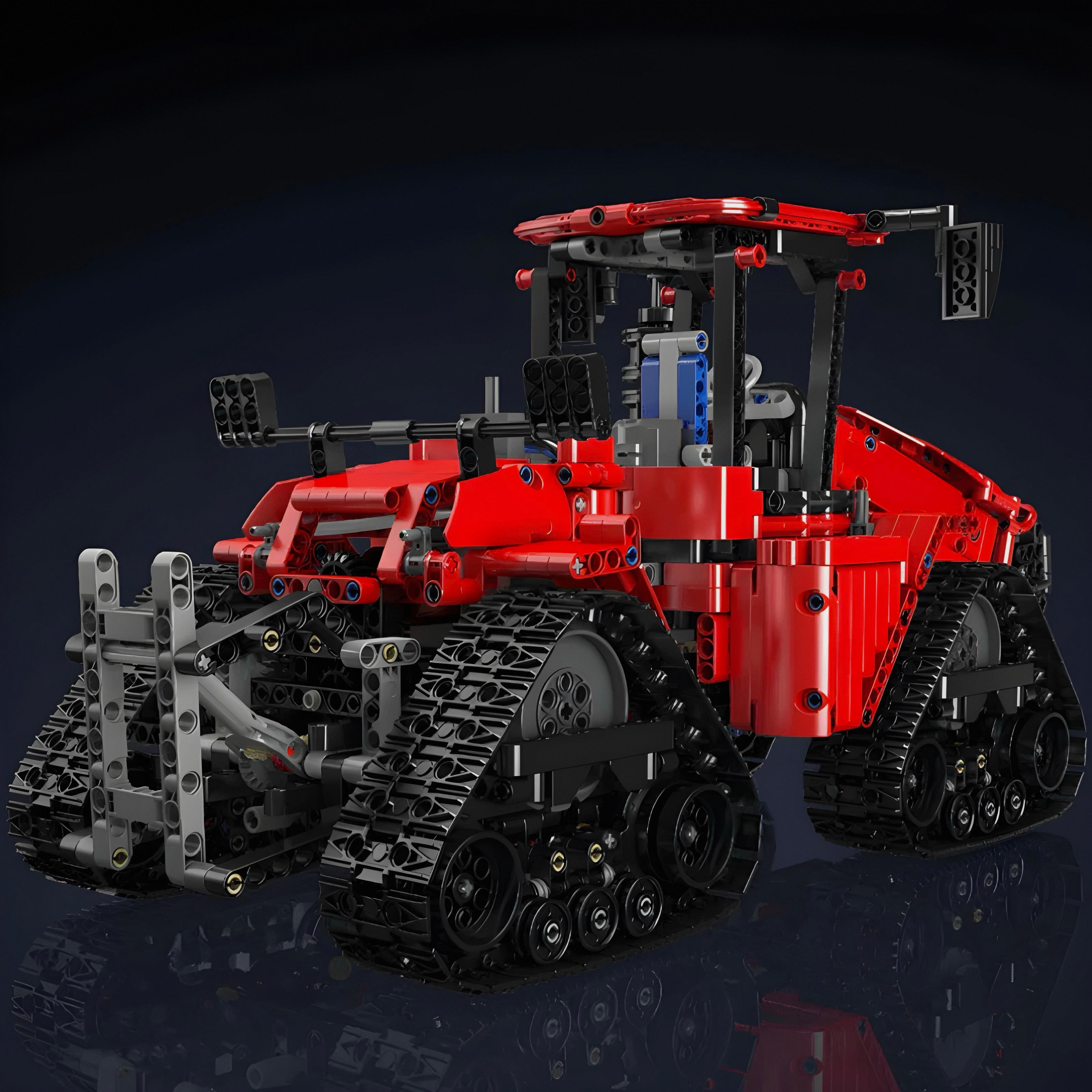 REMOTE CONTROLLED PNEUMATIC CRAWLER TRACTOR | 1697PCS