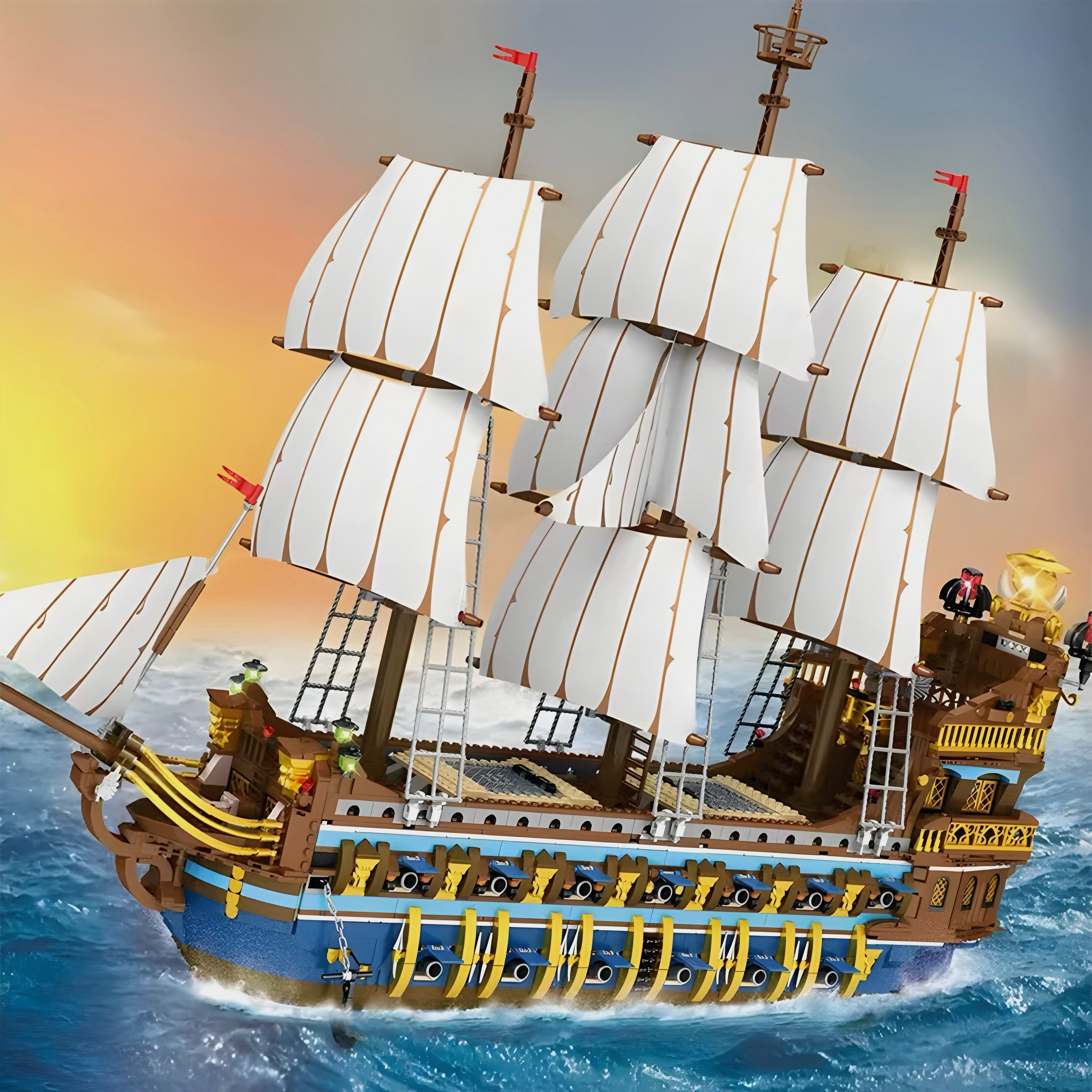 LEADER OF THE ROYAL FLEET | 3164PCS