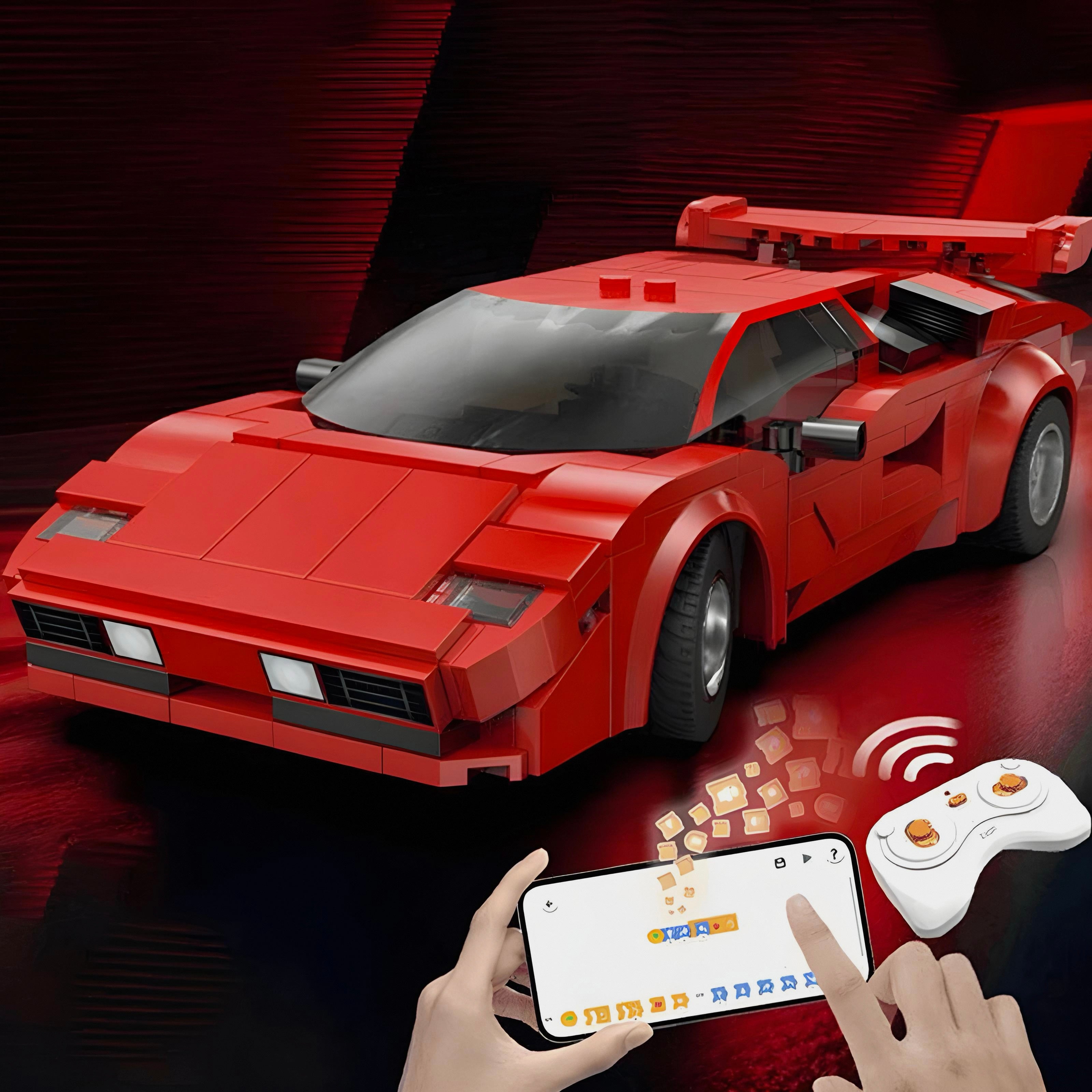 REMOTE CONTROLLED COUNTACH | 328PCS