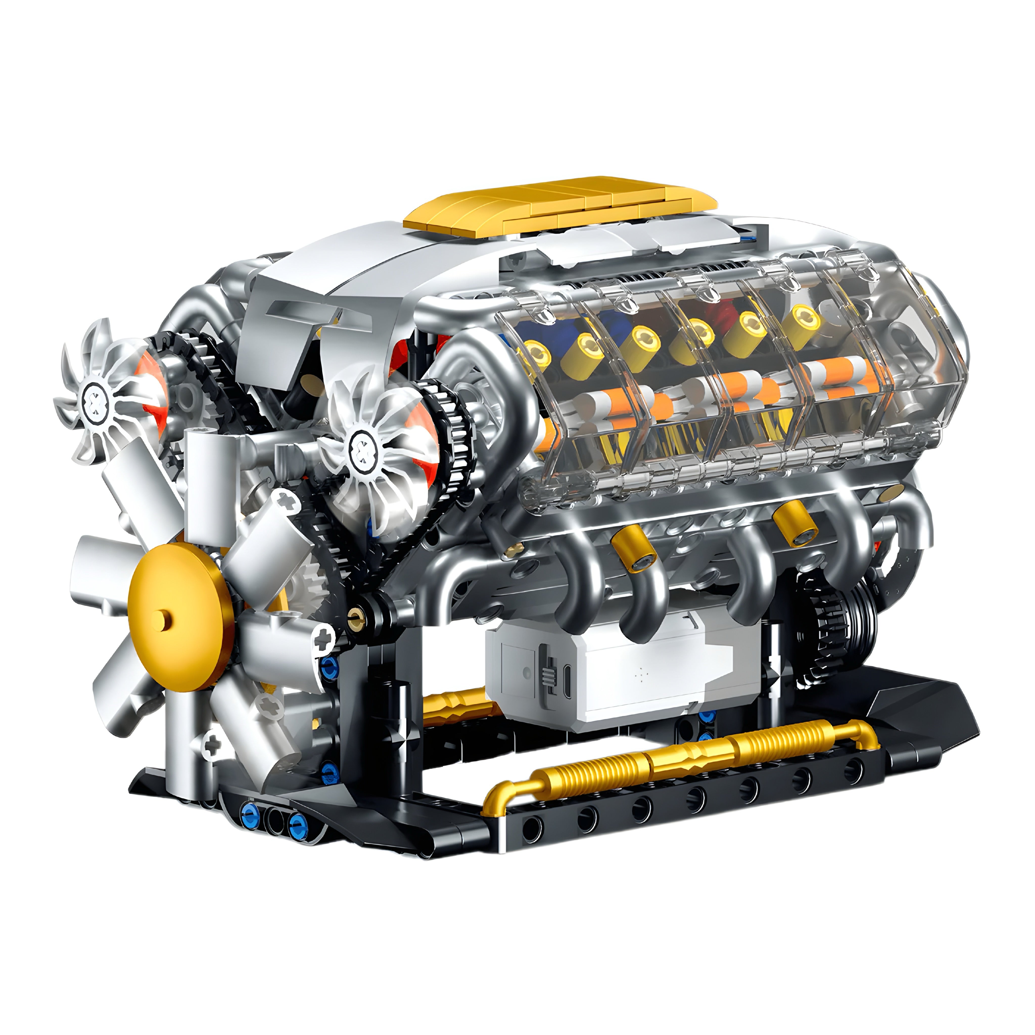 MOTORISED V8 ENGINE | 692PCS