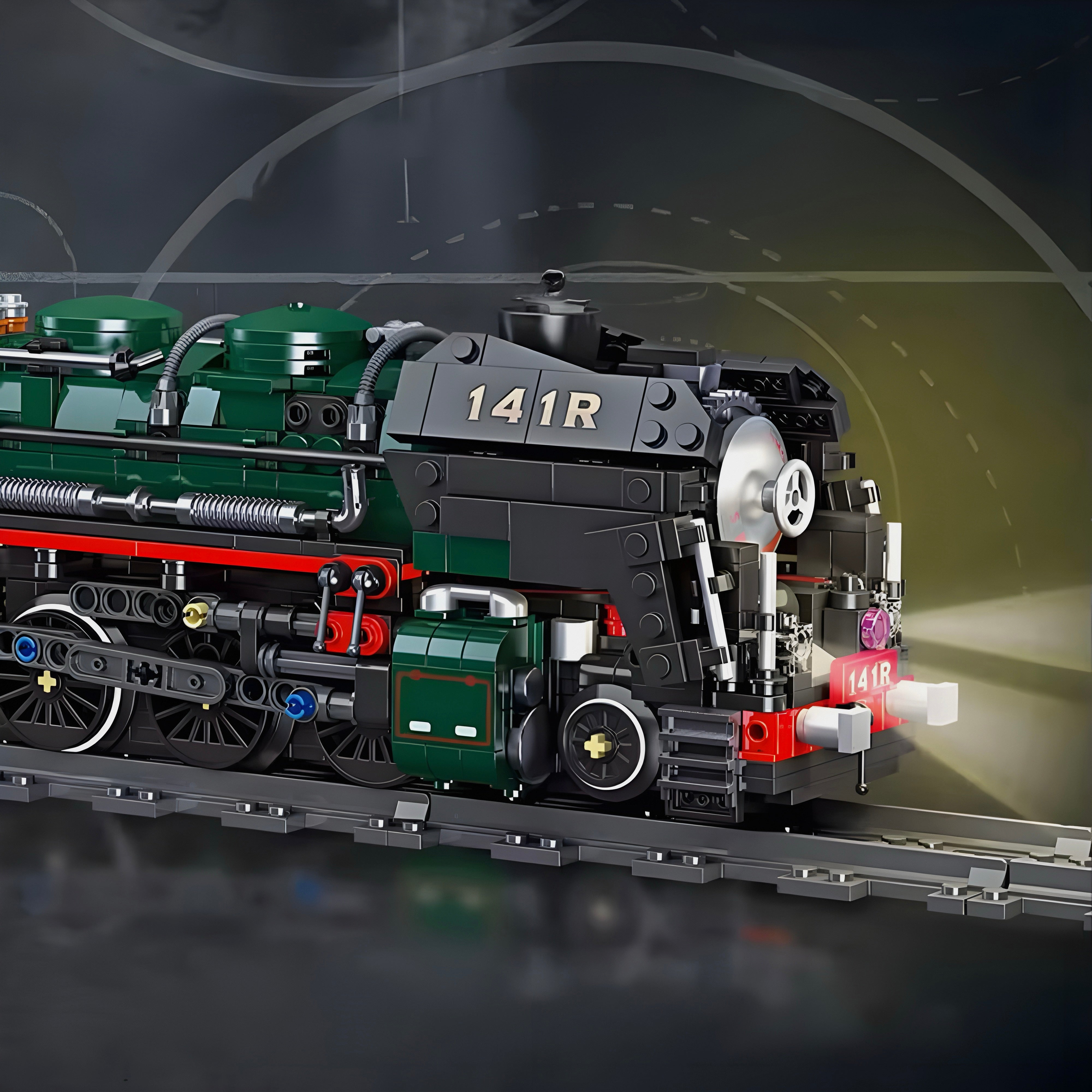 THE 141 R FRENCH STEAM LOCOMOTIVE | 1782PCS