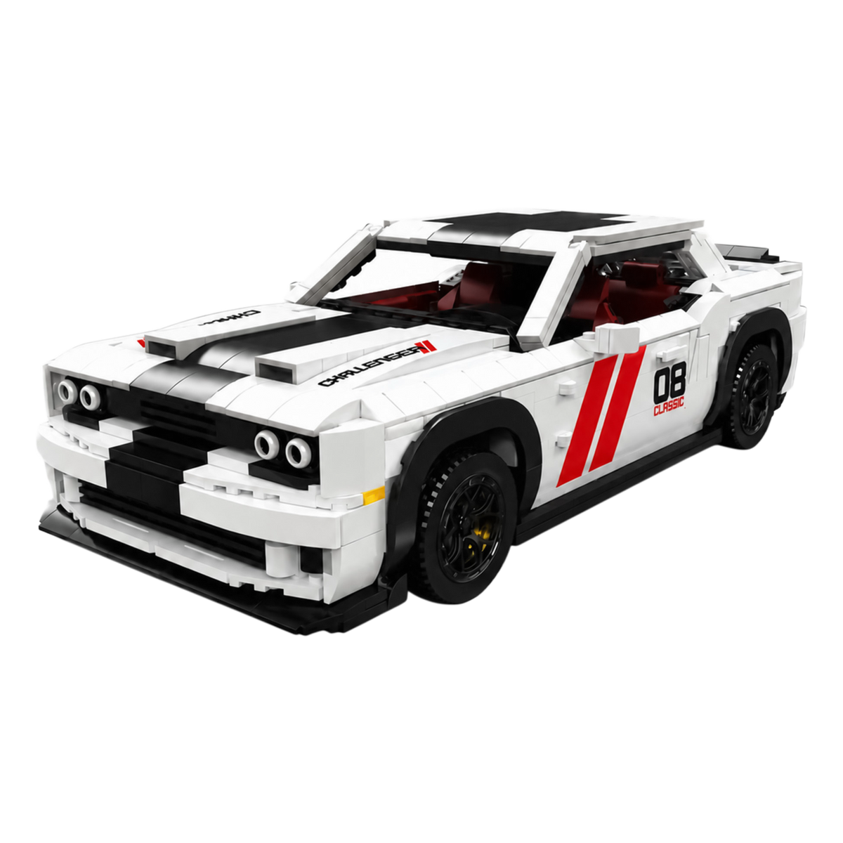 Supercharged American Muscle Car
