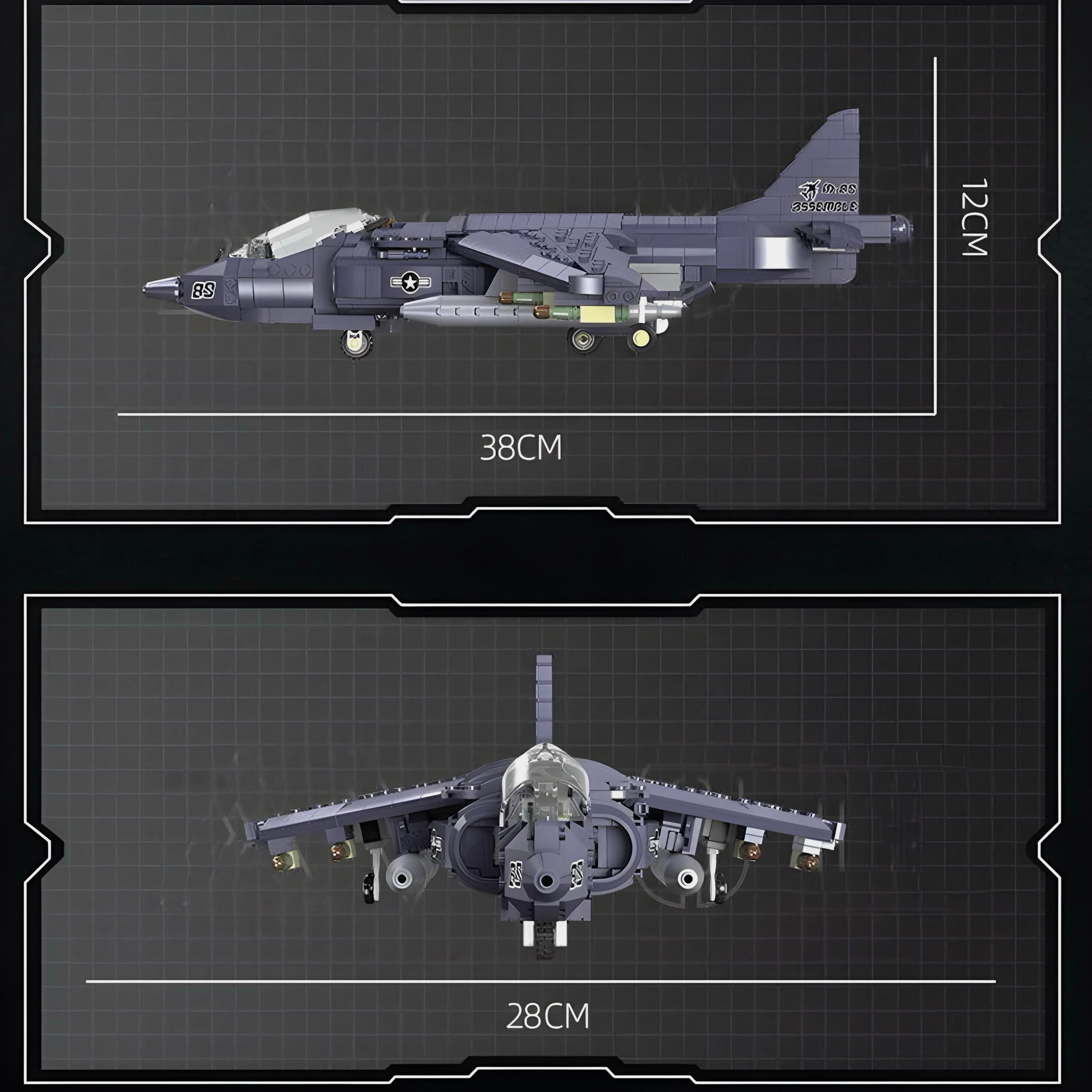 AV-8 SEA HARRIER AIRCRAFT | 805PCS