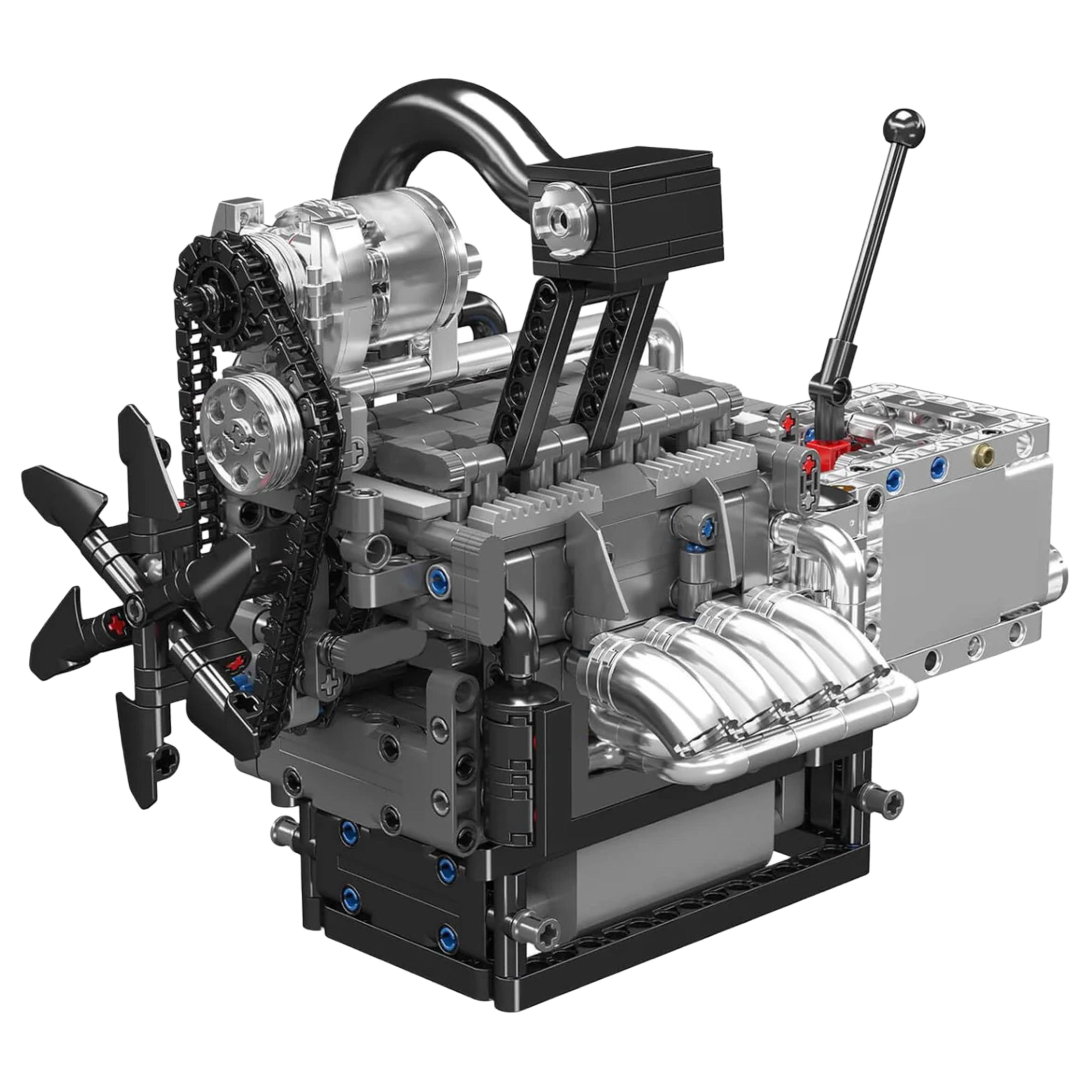 Motorised Rotary Engine | 1130pcs