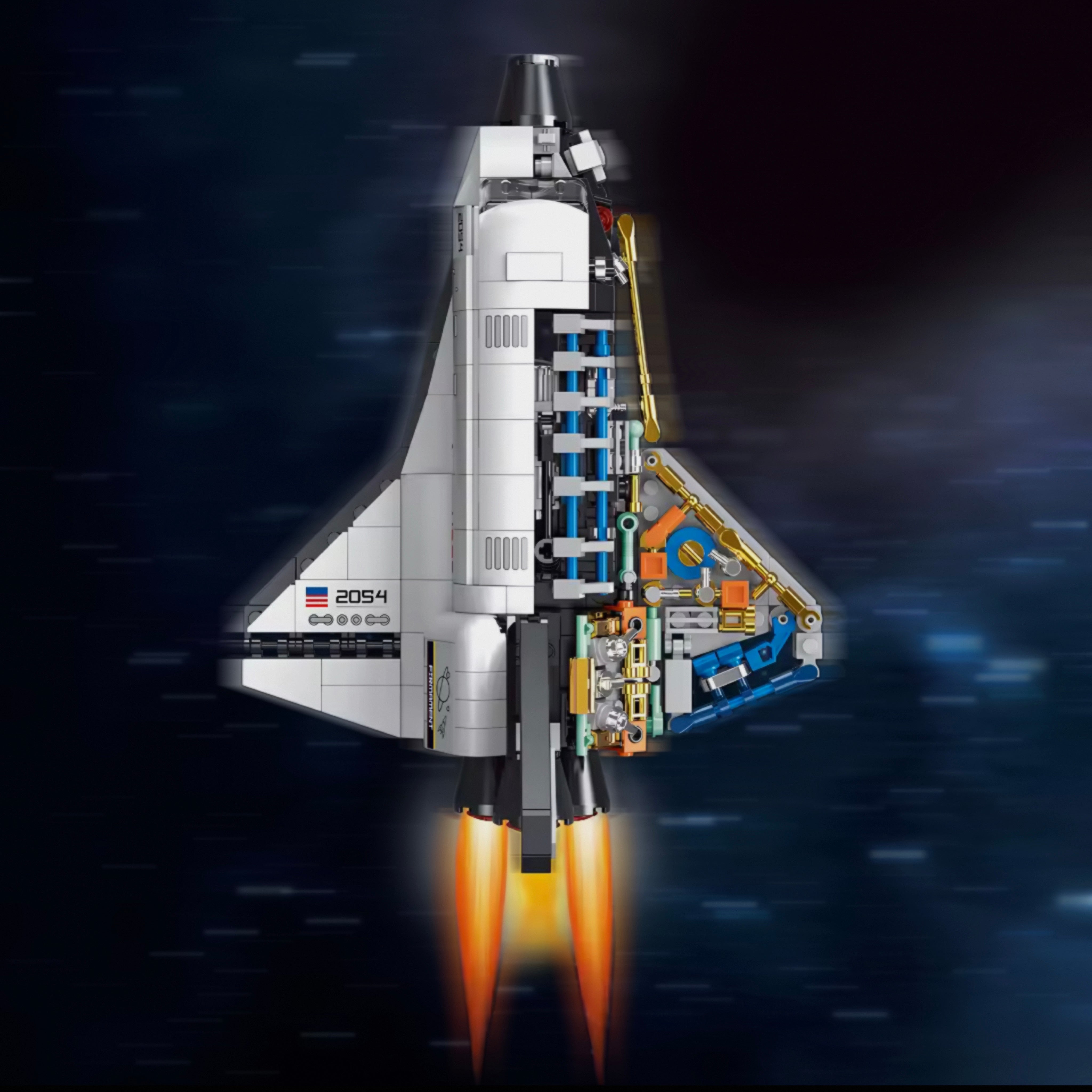 Space Shuttle Discovery | 538pcs