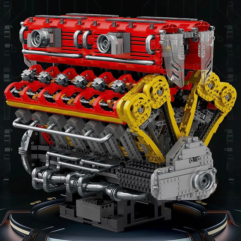 The Ultimate Italian Supercar V12 Engine | 4720pcs
