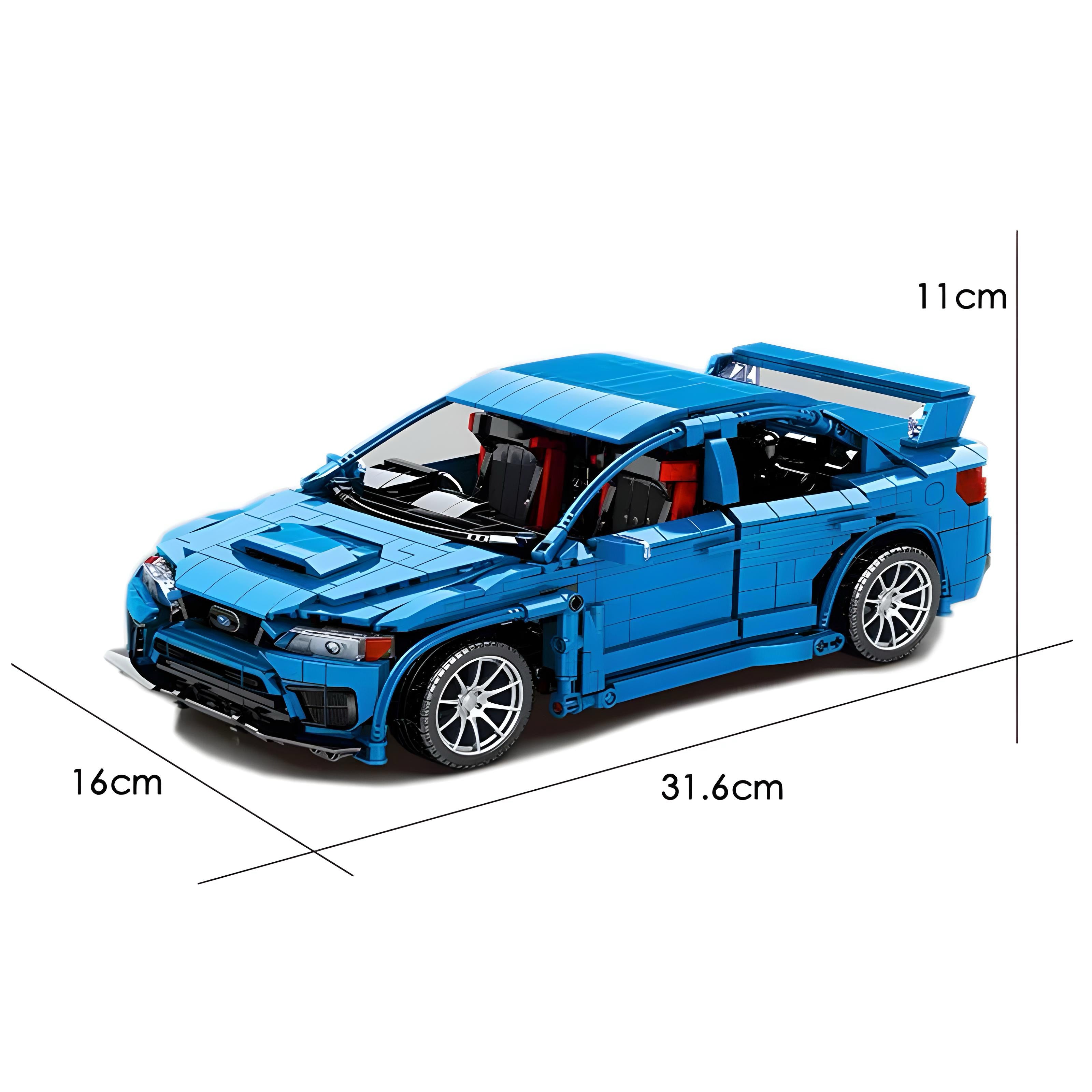 REMOTE CONTROLLED WRX STI | 1824PCS