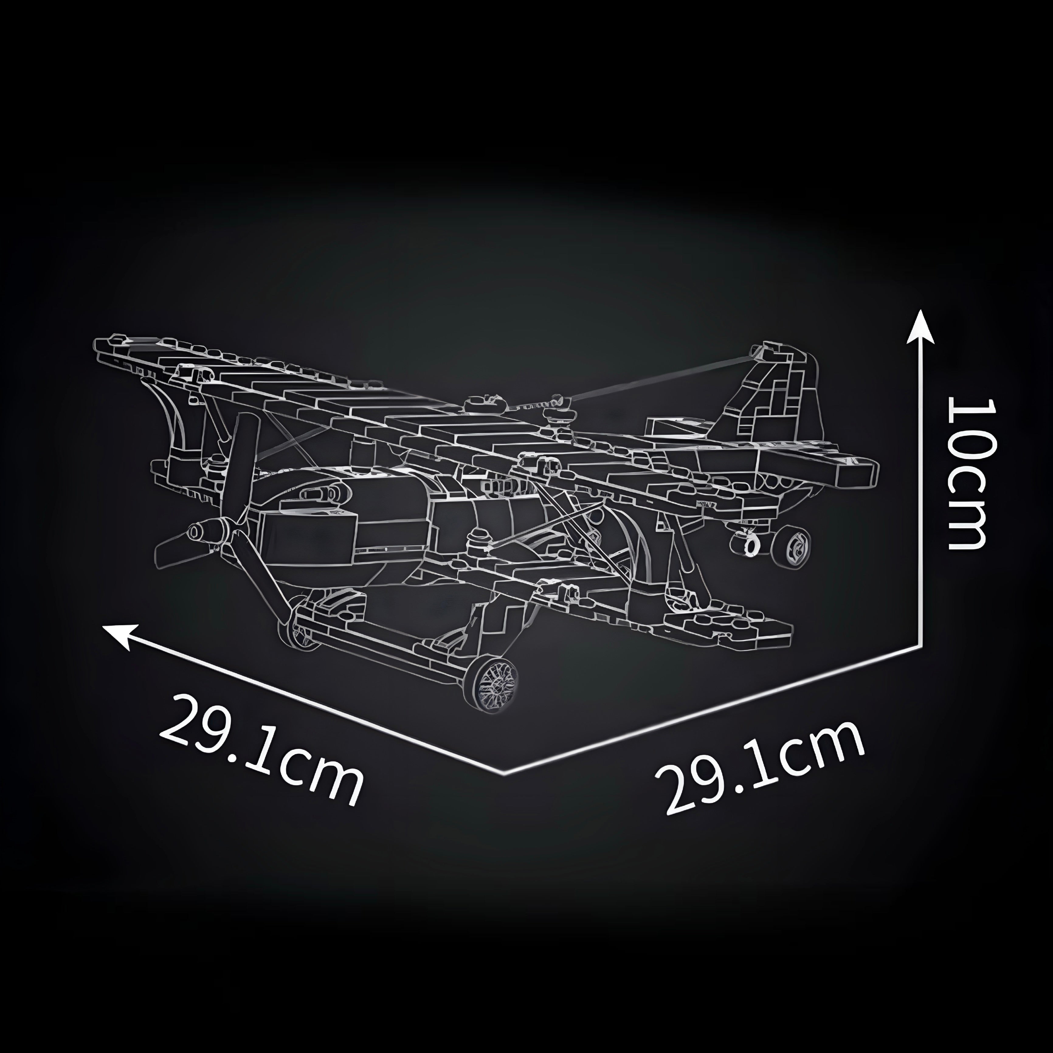 American Sky Racer | 540pcs