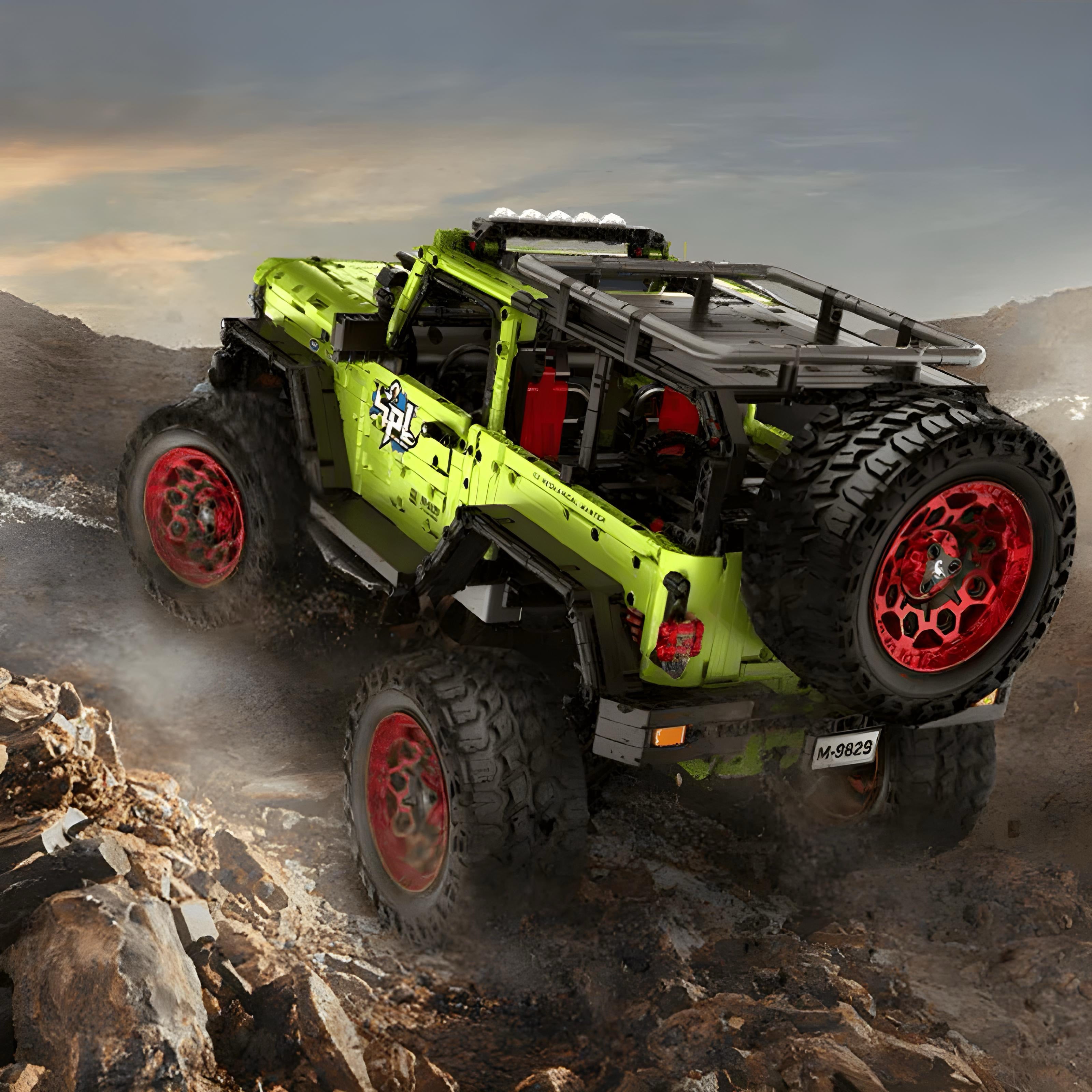 THE ULTIMATE 1:6 SCALE OFF-ROADER | 2544PCS