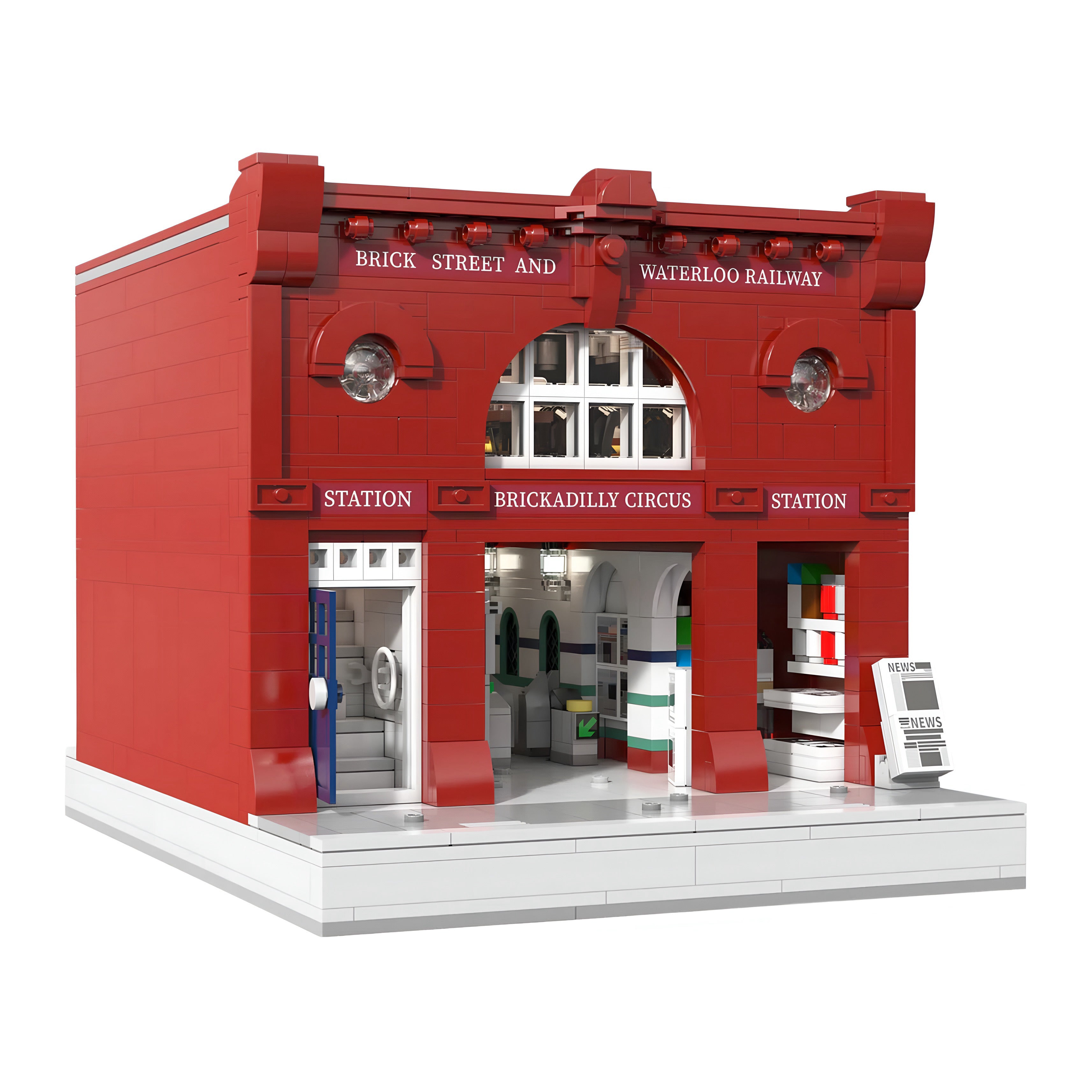 LONDON UNDERGROUND STATION | 1834PCS