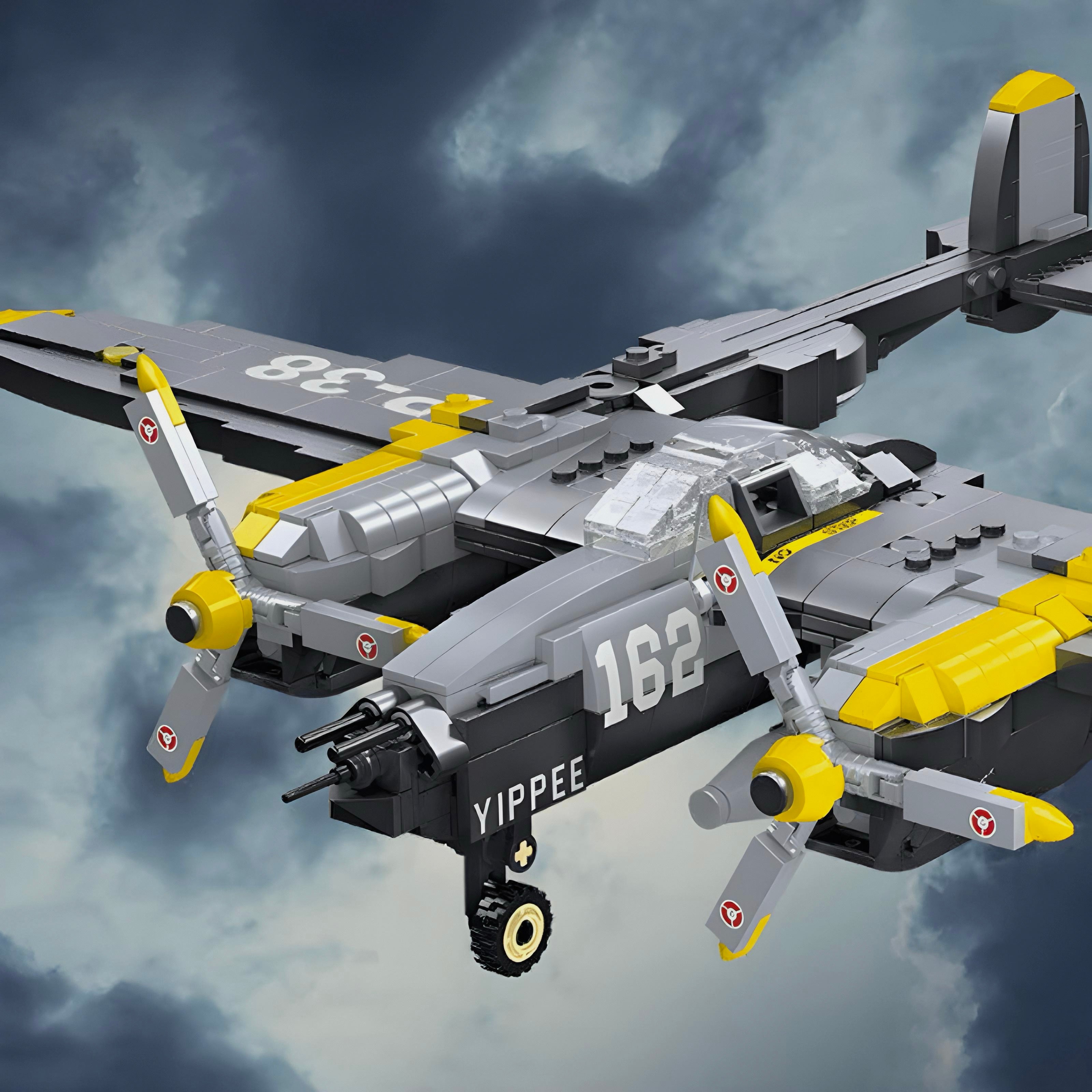 P-38 FIGHTER | 942PCS