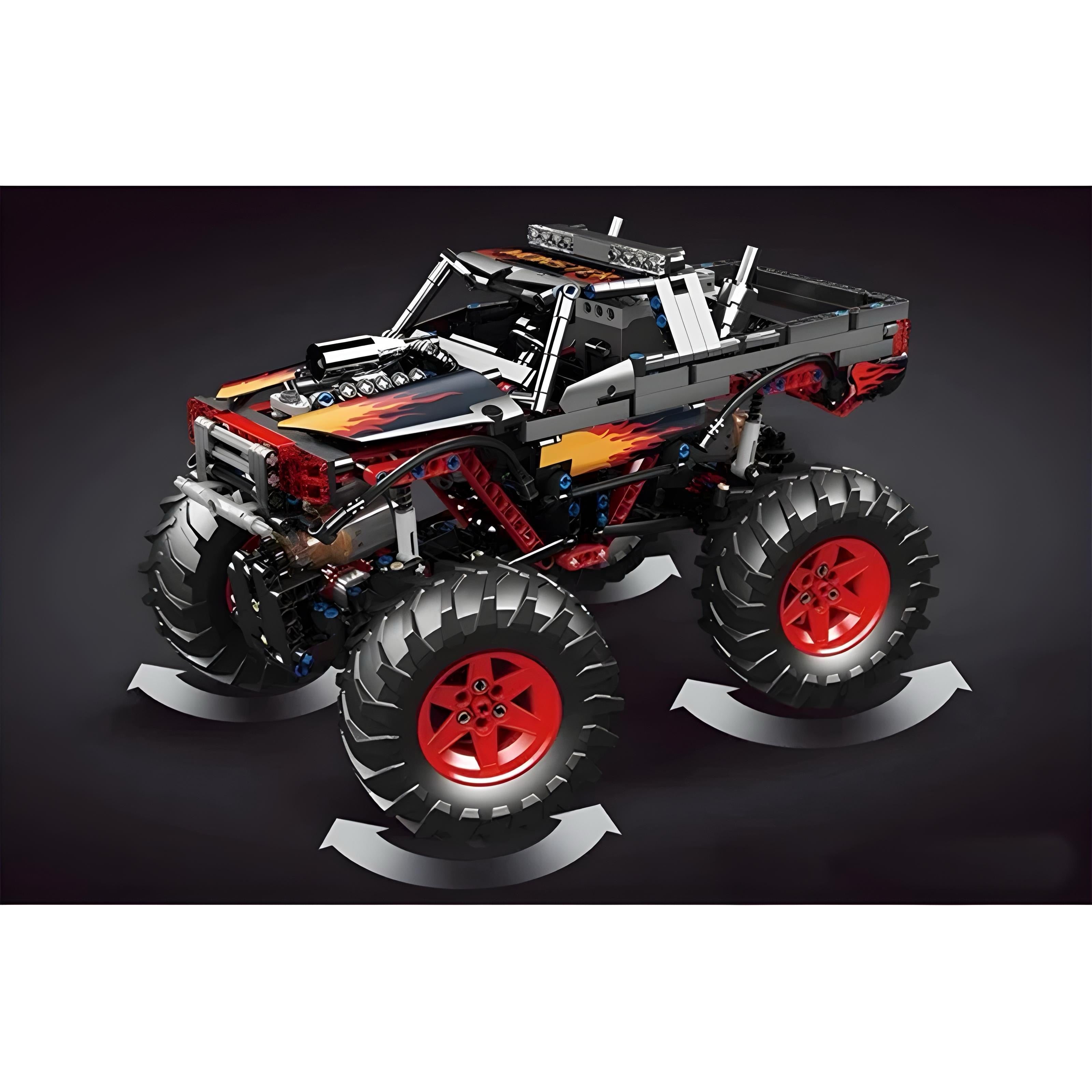 REMOTE CONTROLLED MONSTER TRUCK | 889PCS