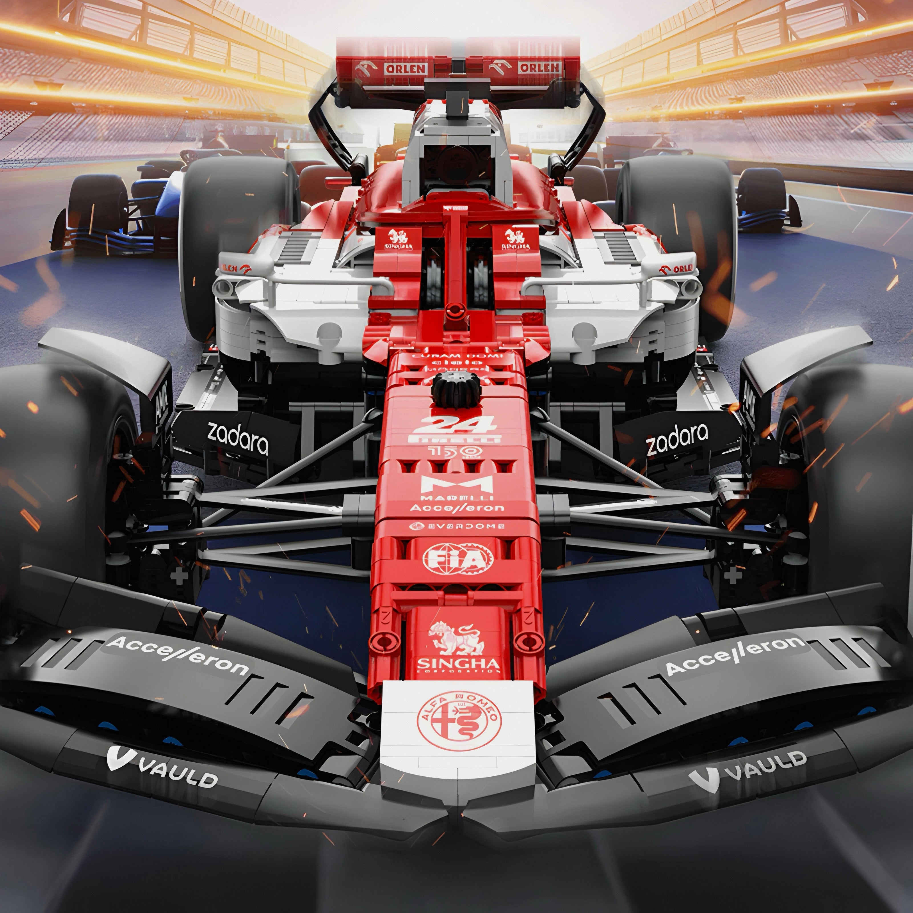 THE ULTIMATE 2022 ALFA ROMEO F1 | 2306PCS