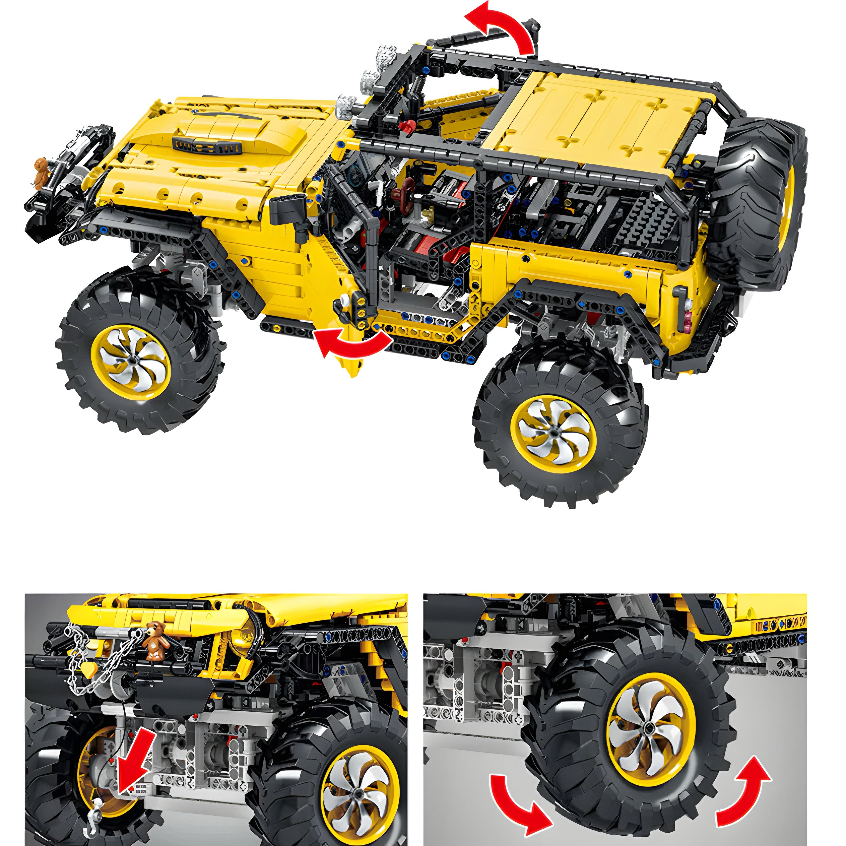 "LEMON" OFF ROADER | 2452PCS