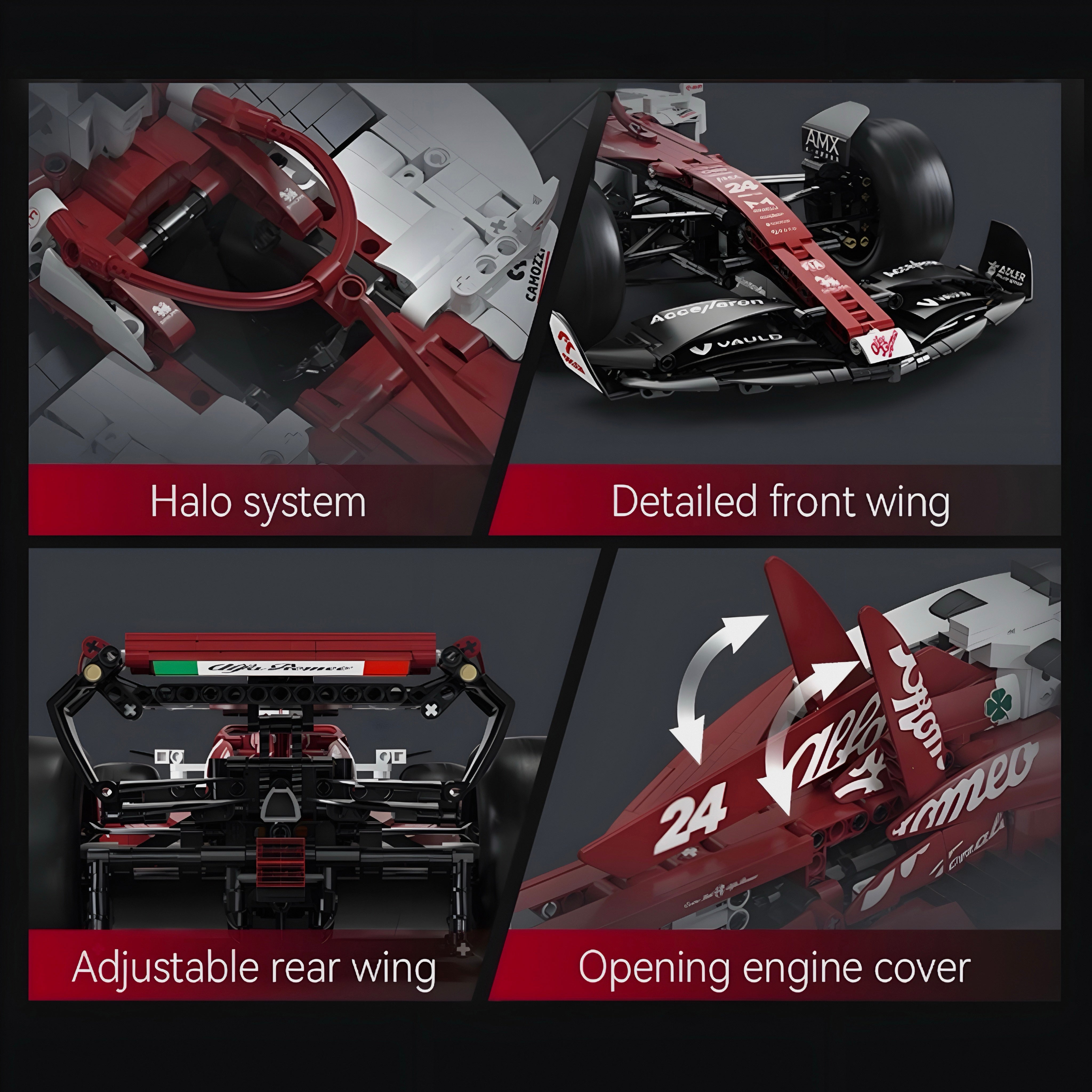 ALFA ROMEO TEAM ORLEN C42 | 1868PCS