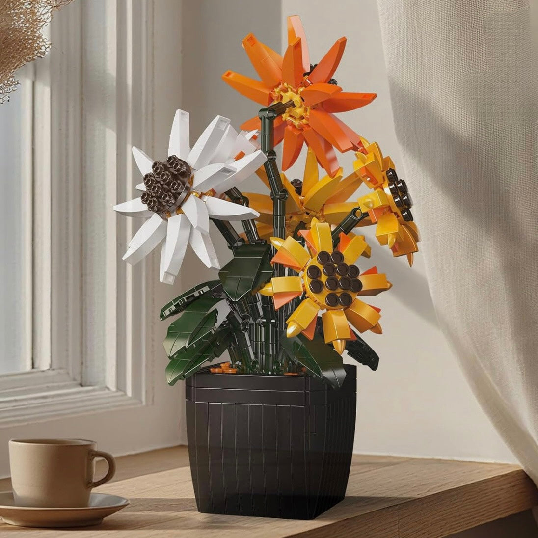 Sunflower Bloom Pot | 858pcs