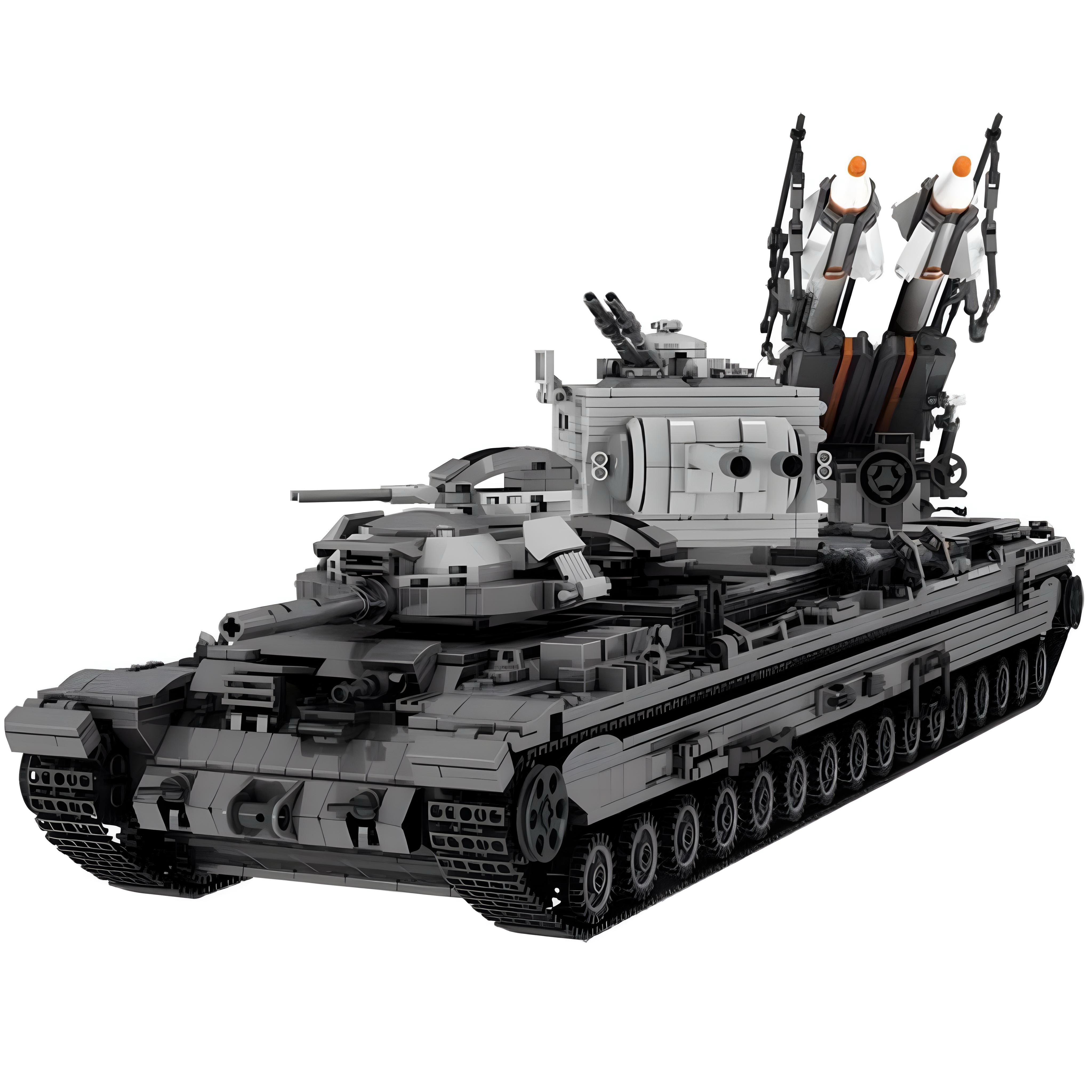 MISSILE CARRIER TANK | 3665PCS