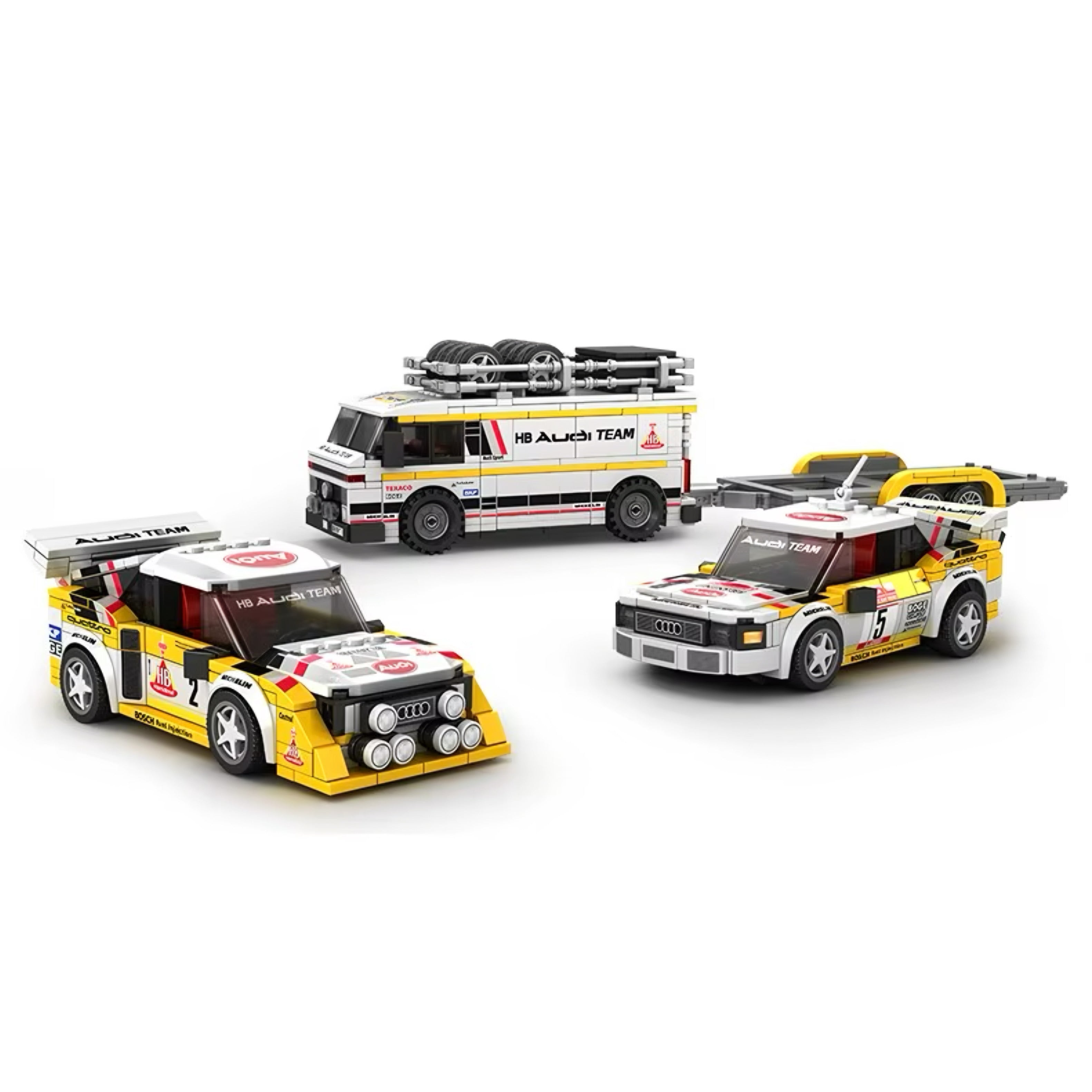HB AUDI WRC TEAM BUNDLE | 1362PCS