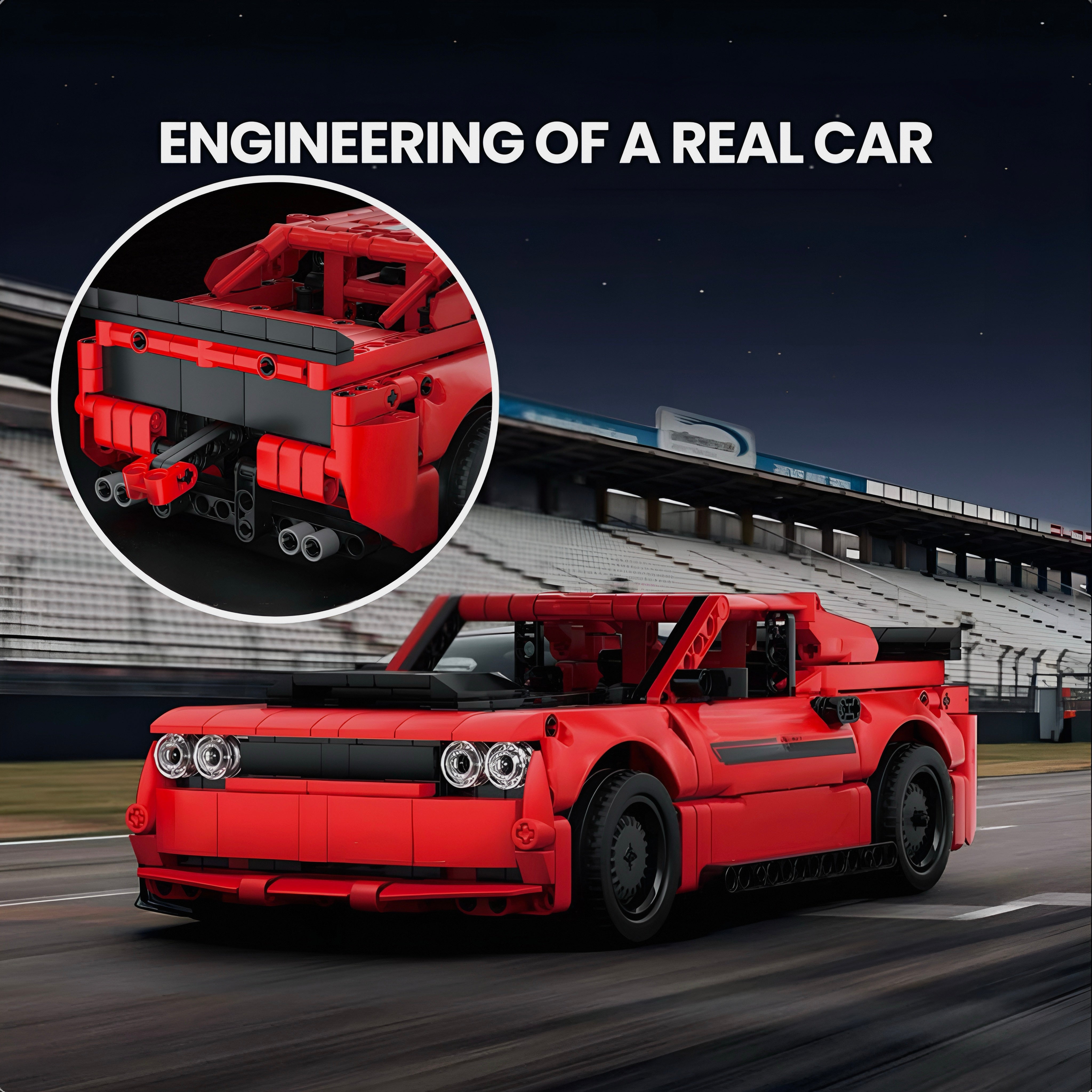 RED EDITION CHALLENGER | 738PCS