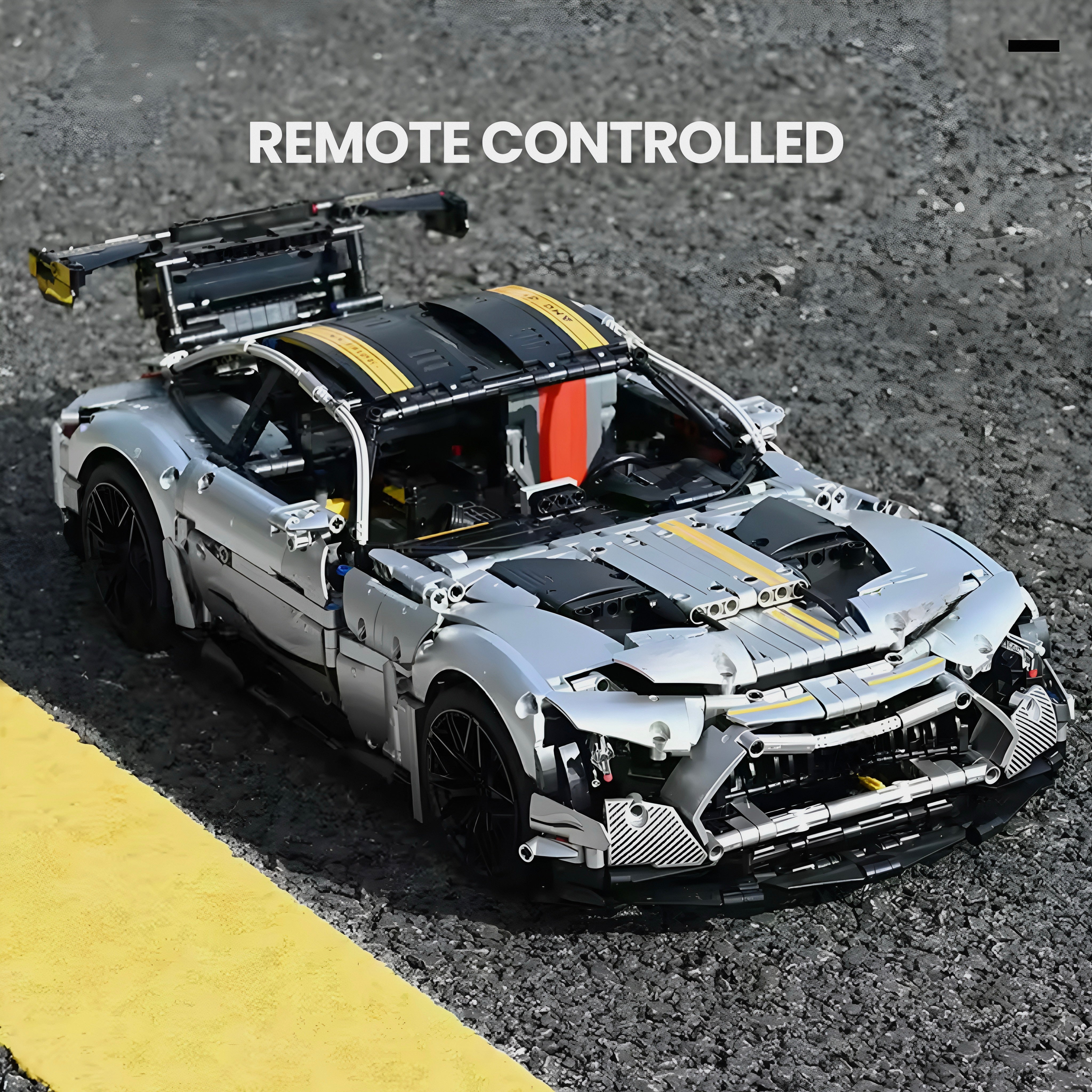 REMOTE CONTROLLED GERMAN GT-R | 2872PCS