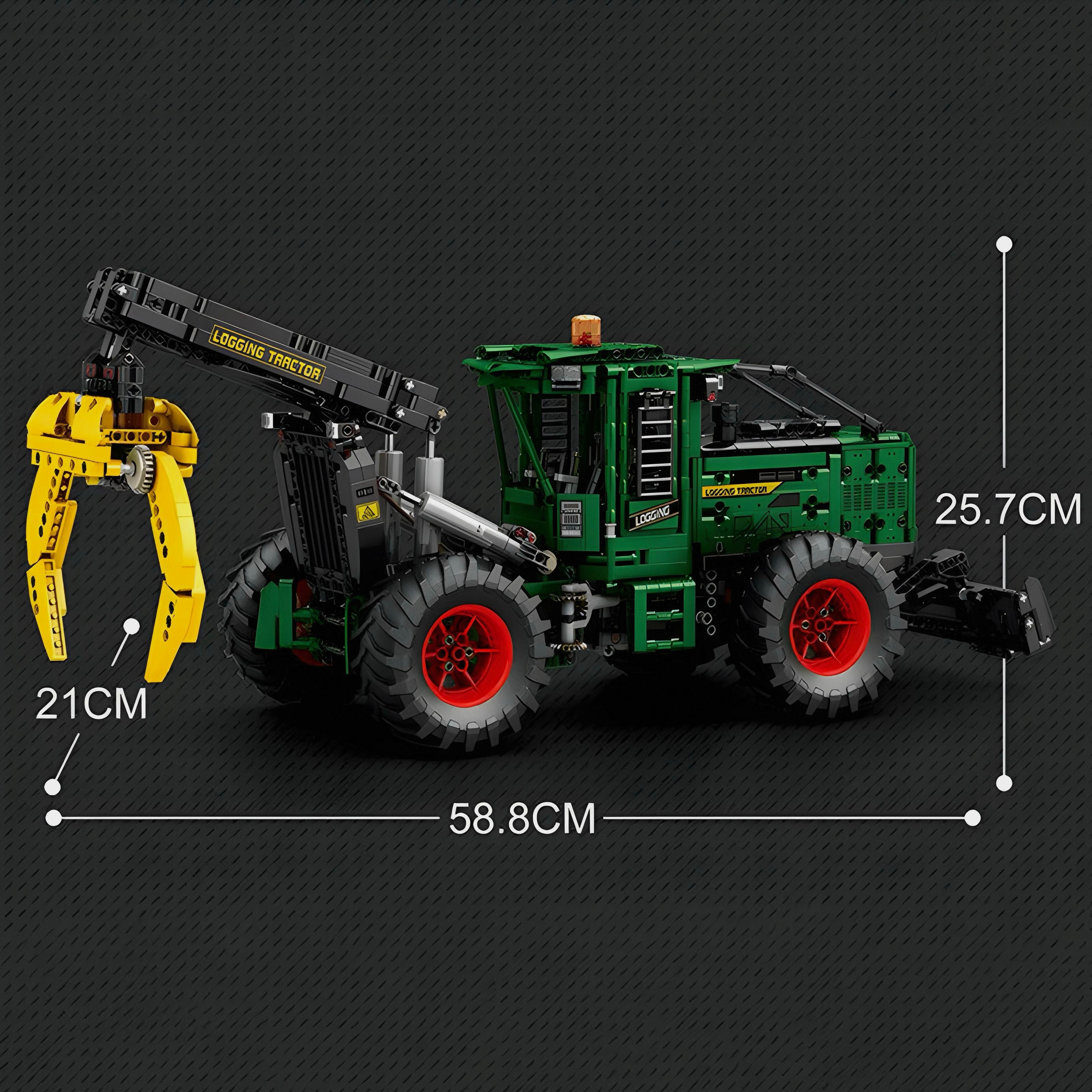 SKIDDER TRACTOR | 1740PCS