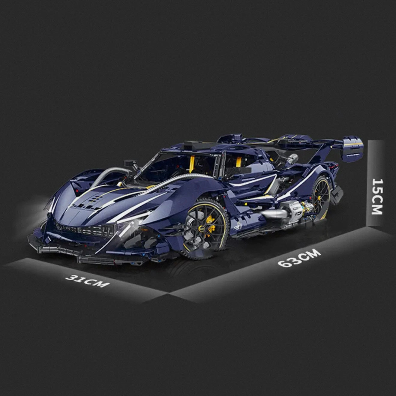 Midnight Edition "Intense Emotion" Hypercar | 3658pcs