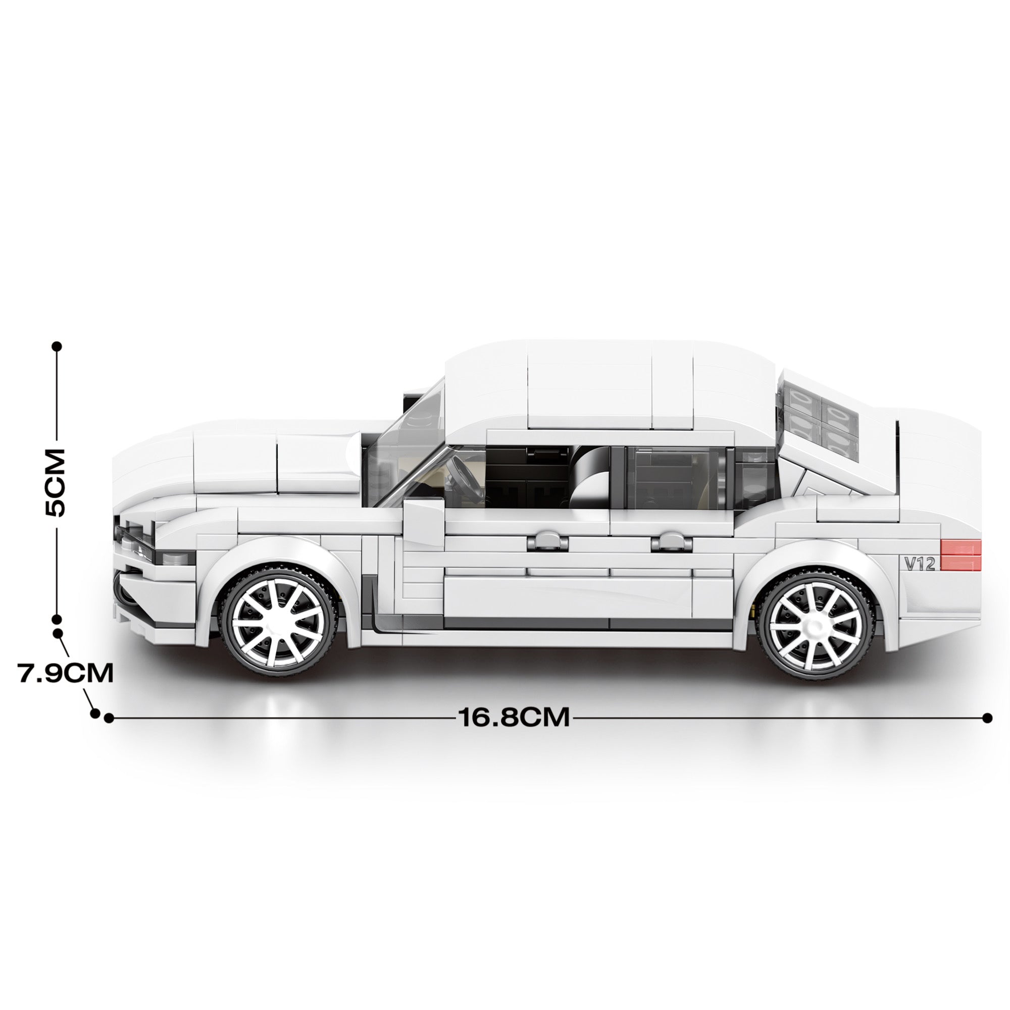 German V12 Luxury Sedan | 396pcs
