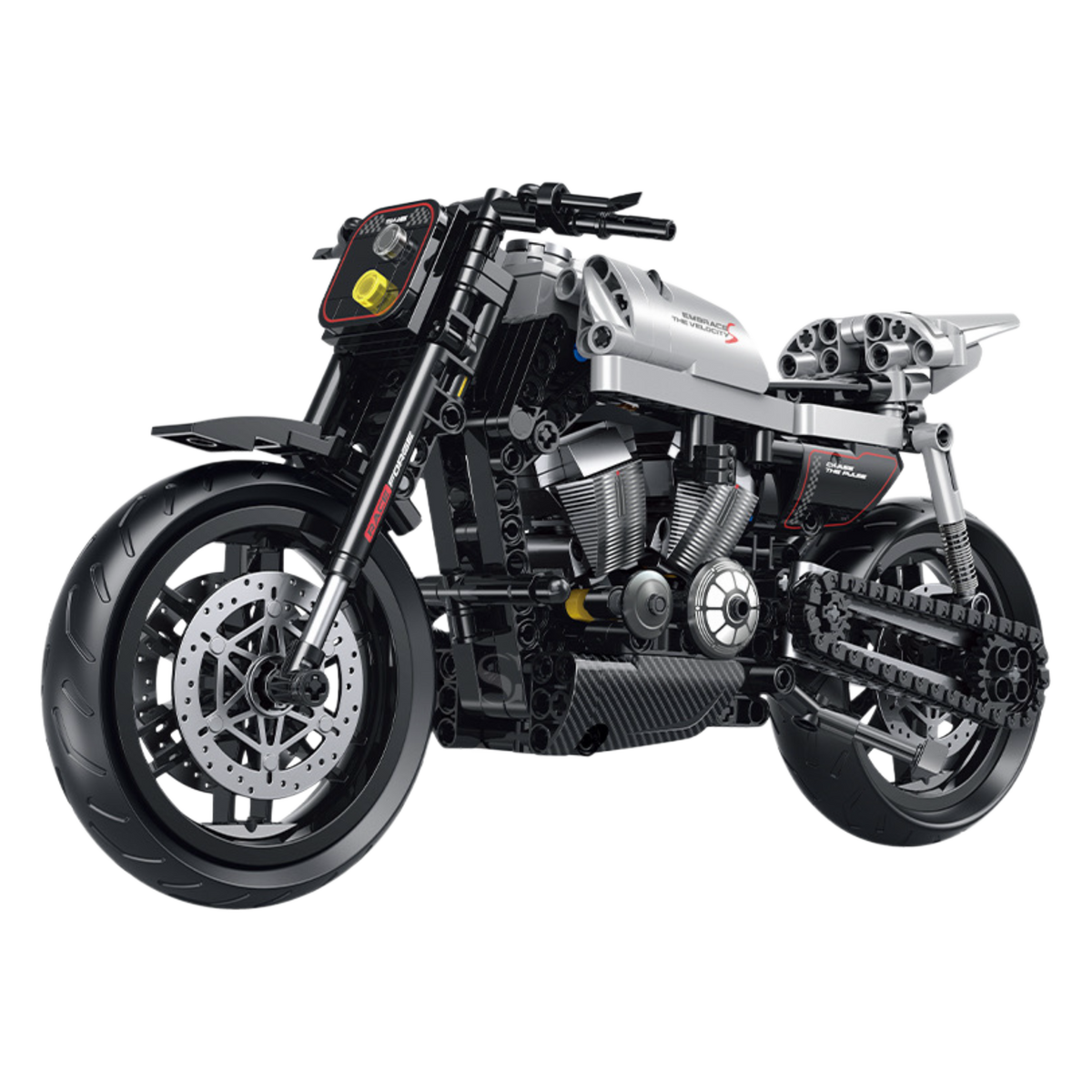Silver V2 Café Racer