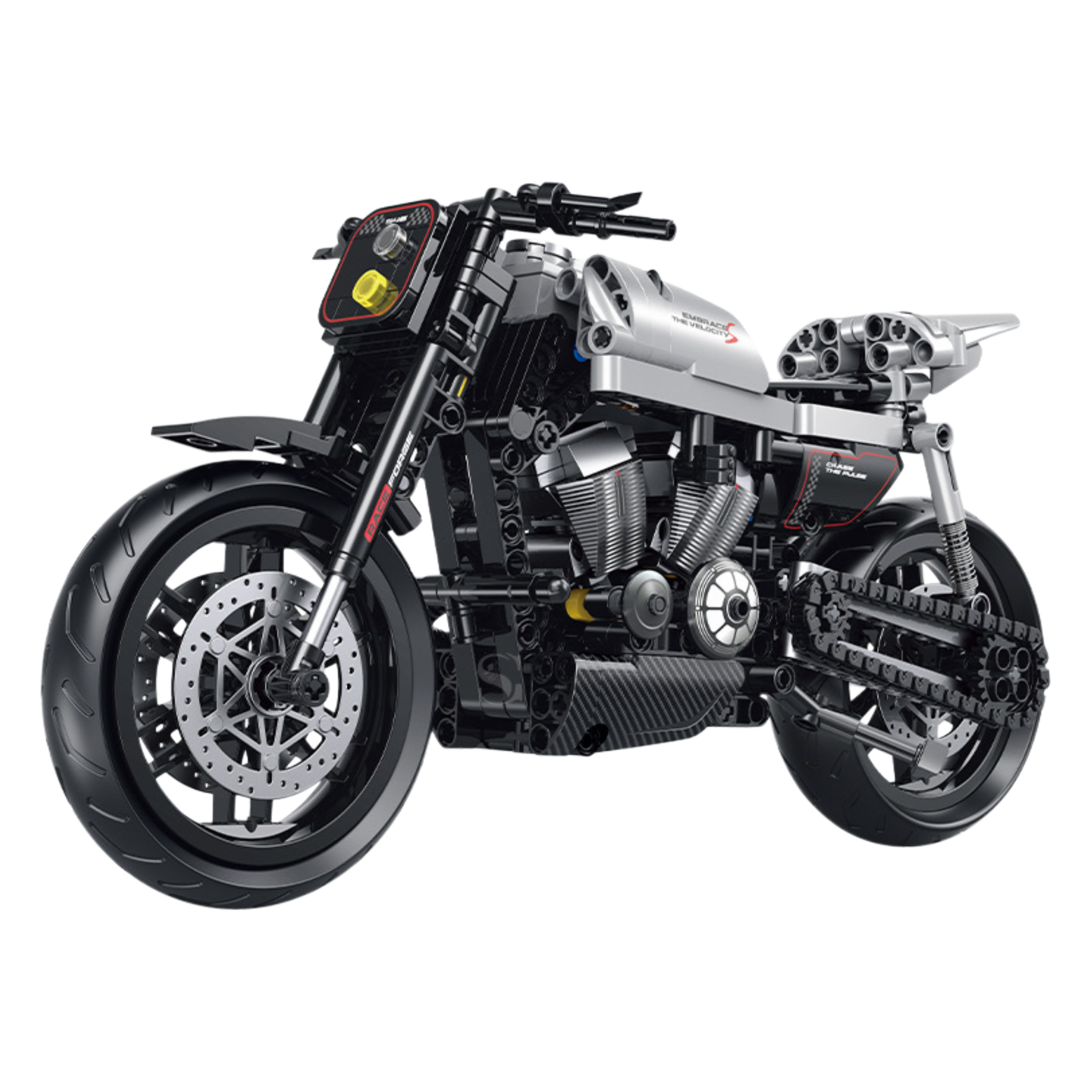 Silver V2 Café Racer