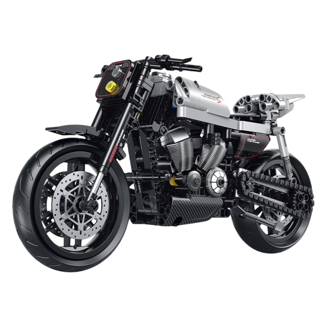 Silver V2 Café Racer