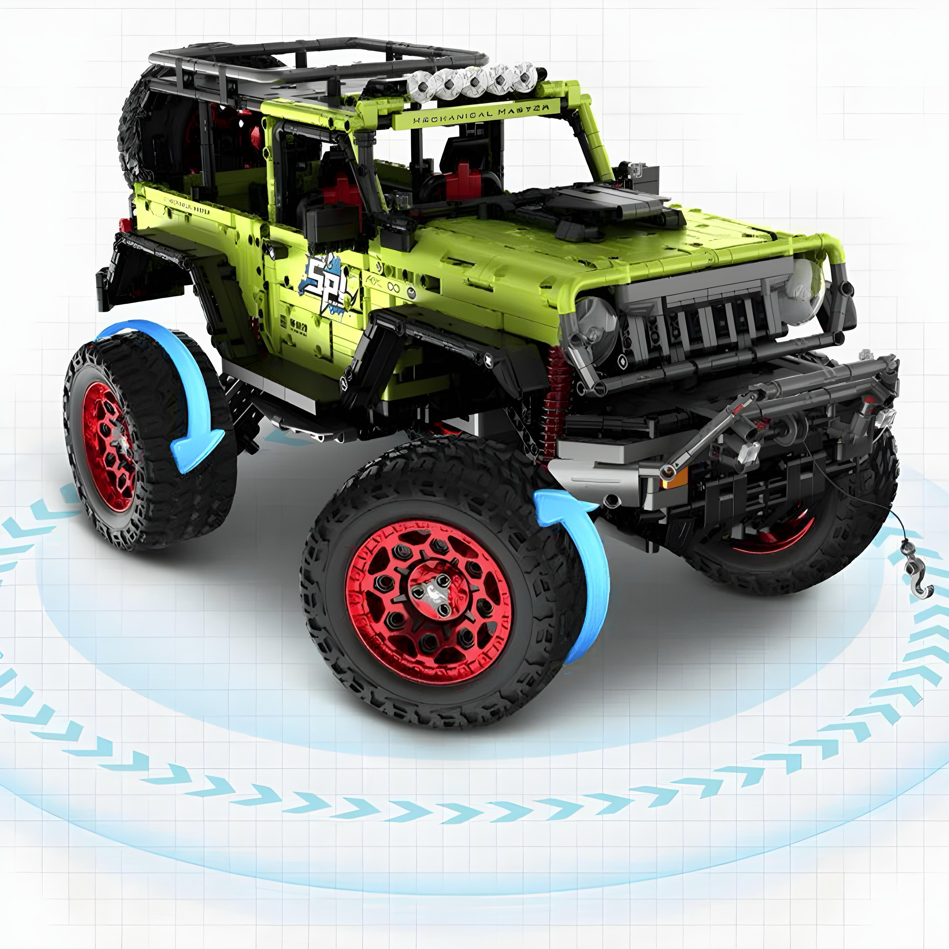 THE ULTIMATE 1:6 SCALE OFF-ROADER | 2544PCS