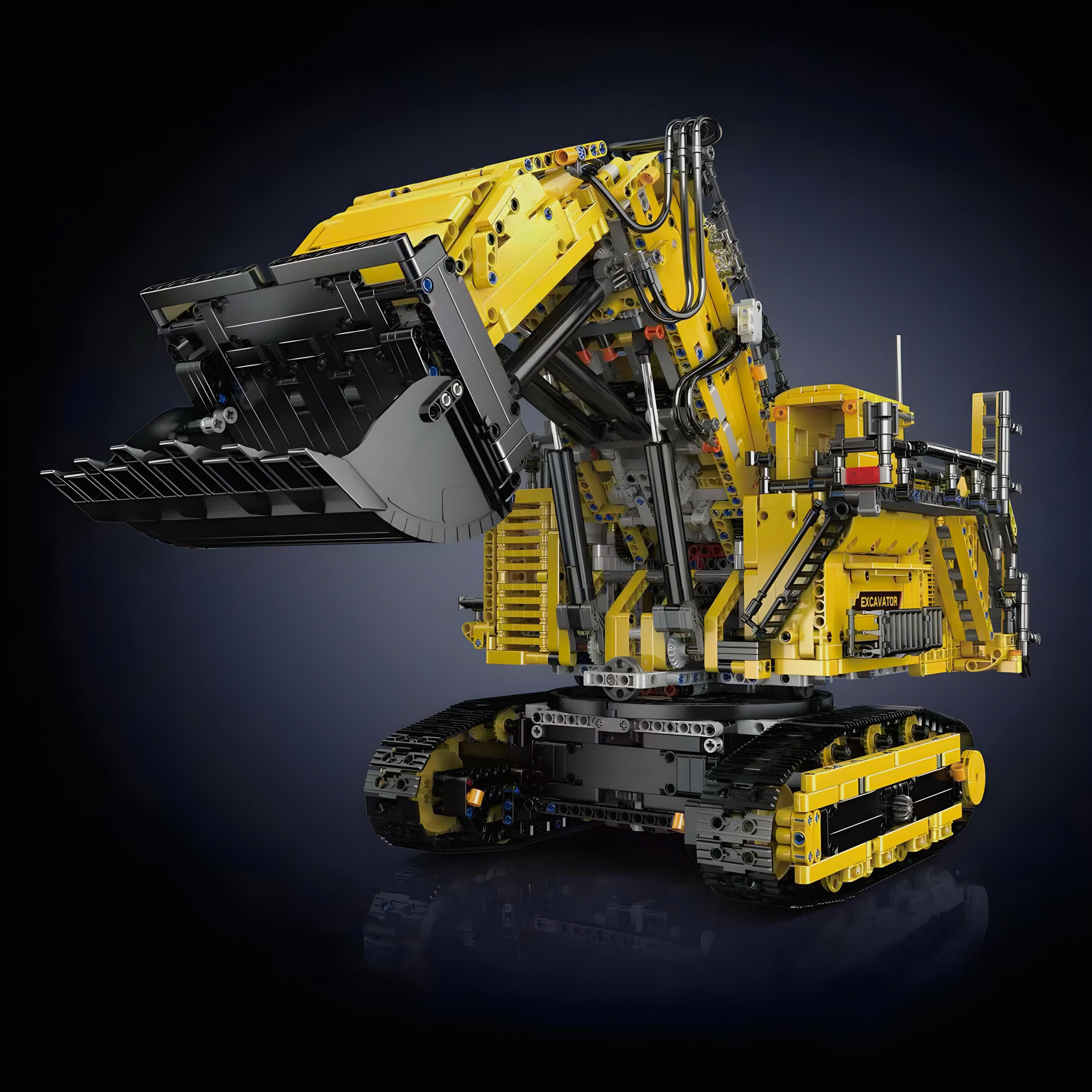 REMOTE CONTROLLED HEAVY DUTY EXCAVATOR | 4768PCS