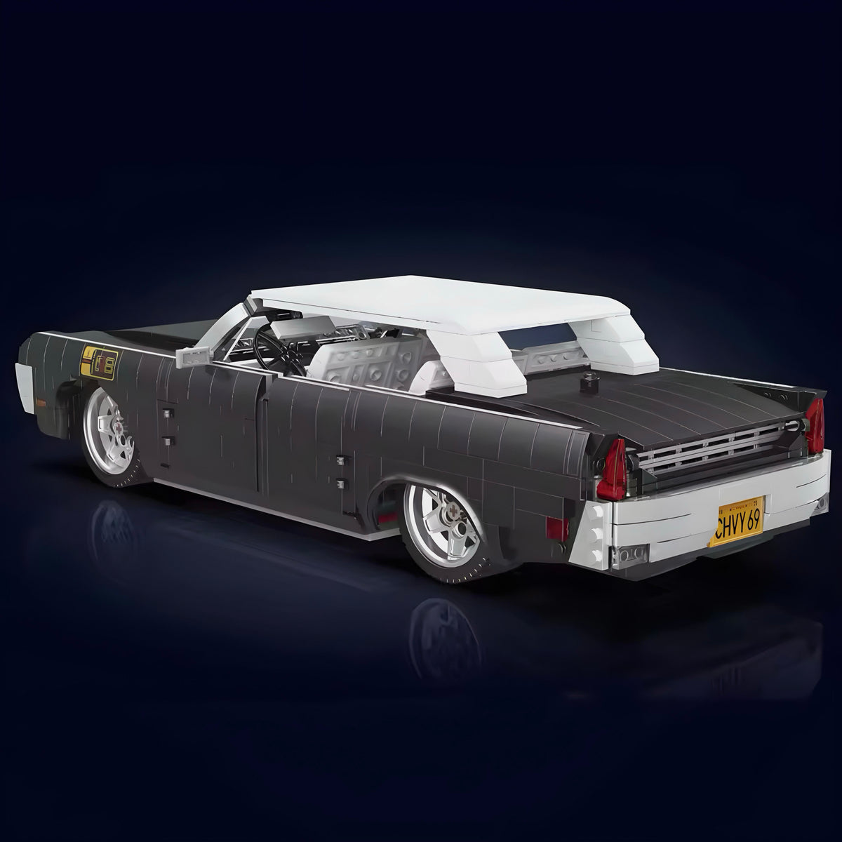 Rear-hinged doors and a detachable soft top