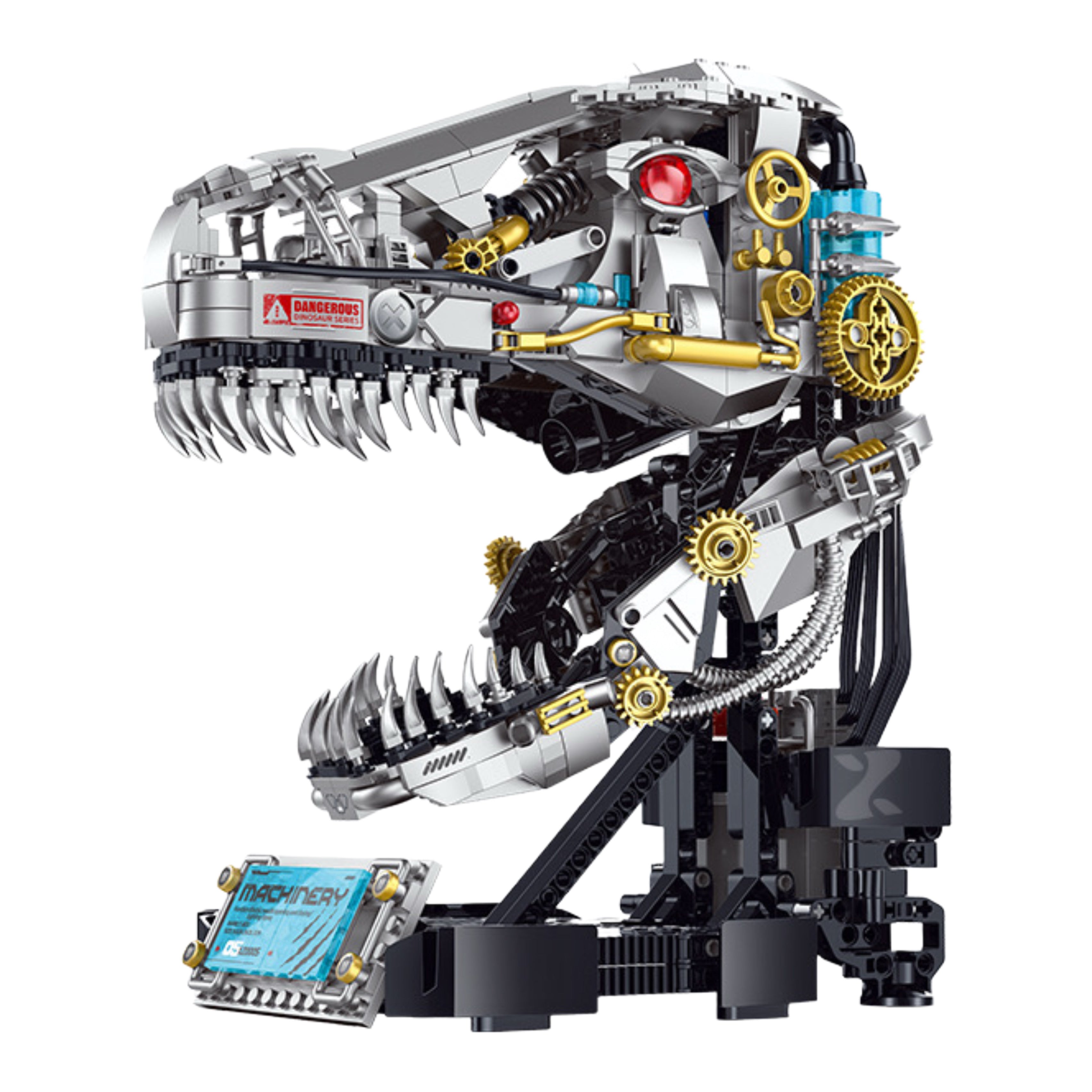 Cyber T-Rex Head | 918pcs