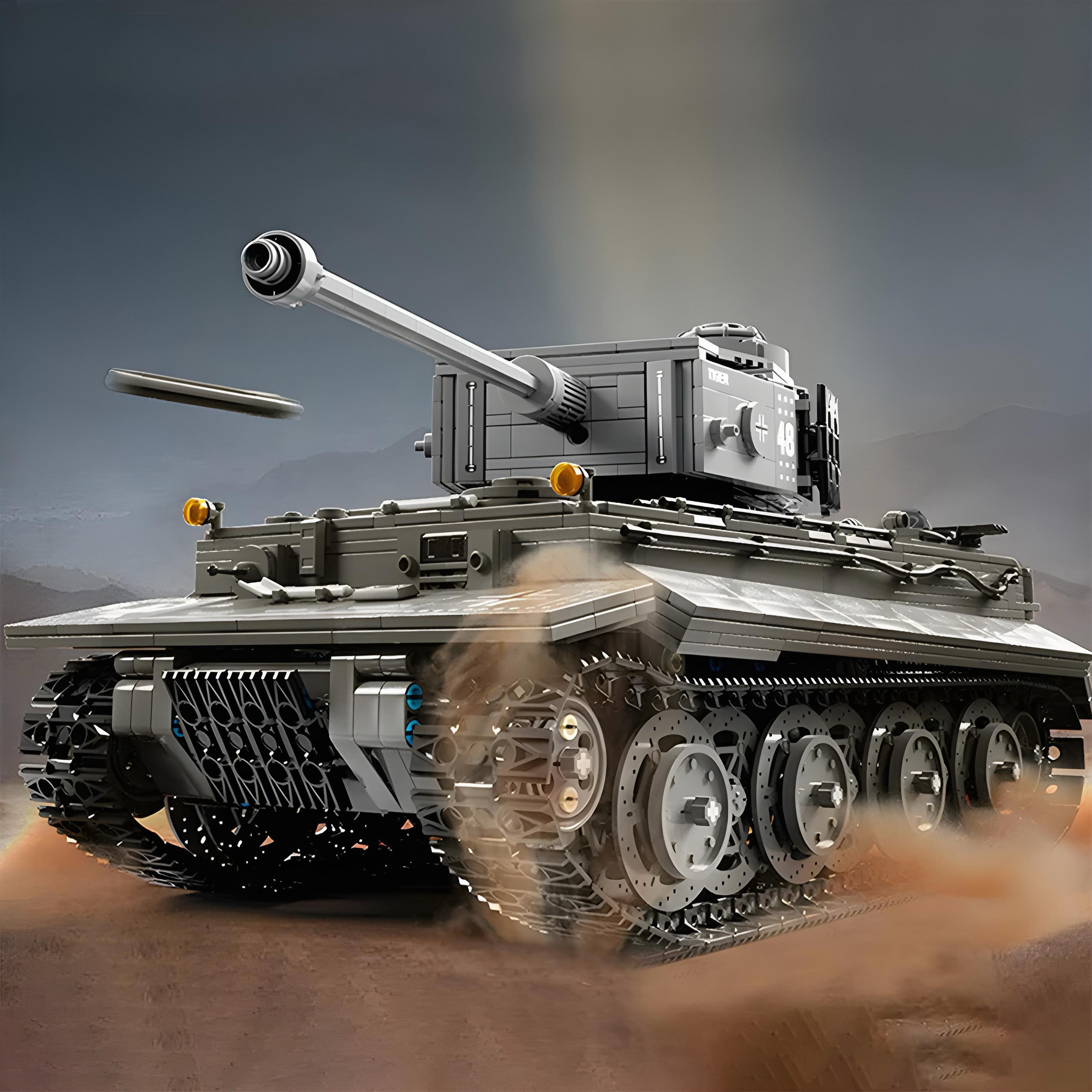 REMOTE CONTROLLED TIGER TANK | 2236PCS