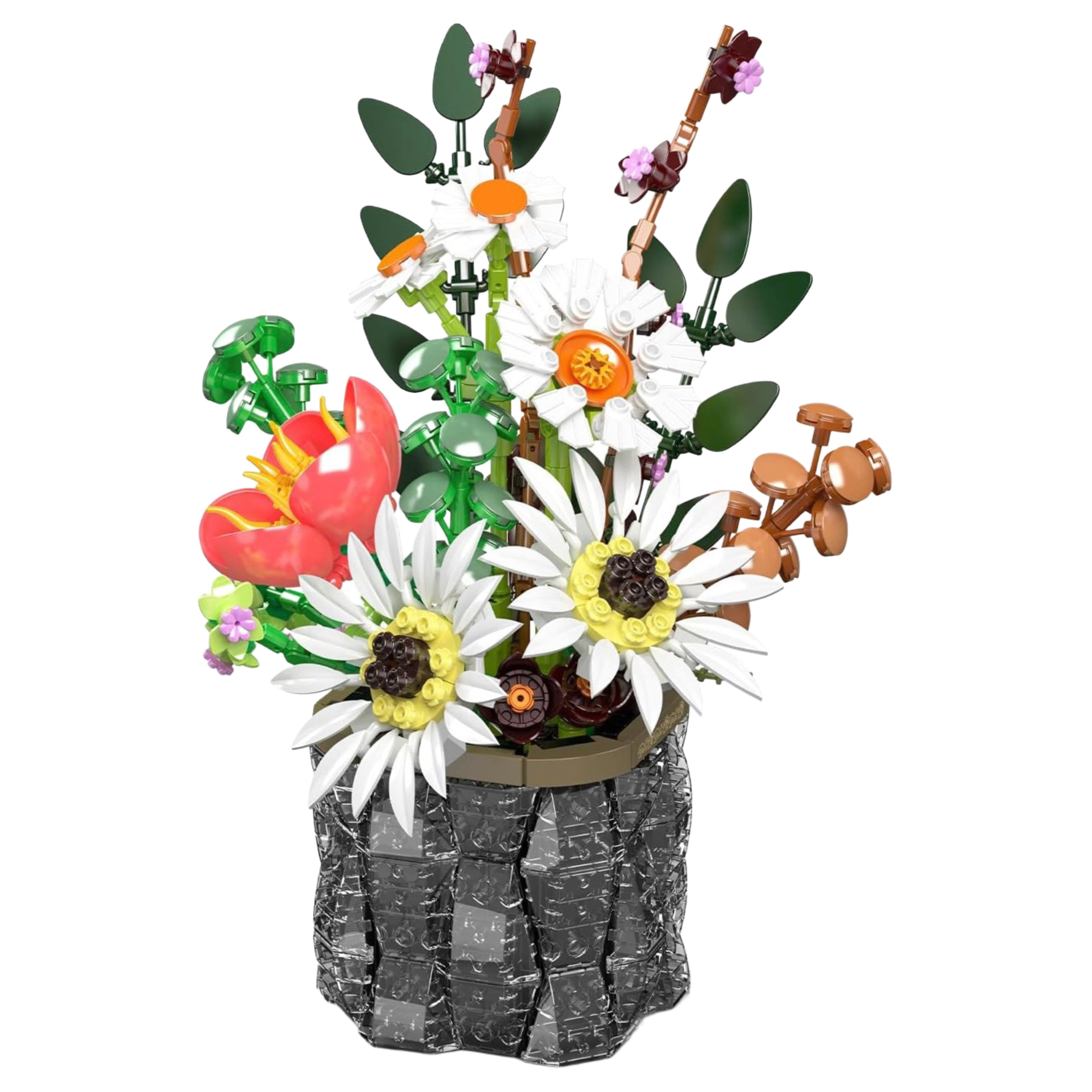 Blooming Flower Pot | 1158pcs