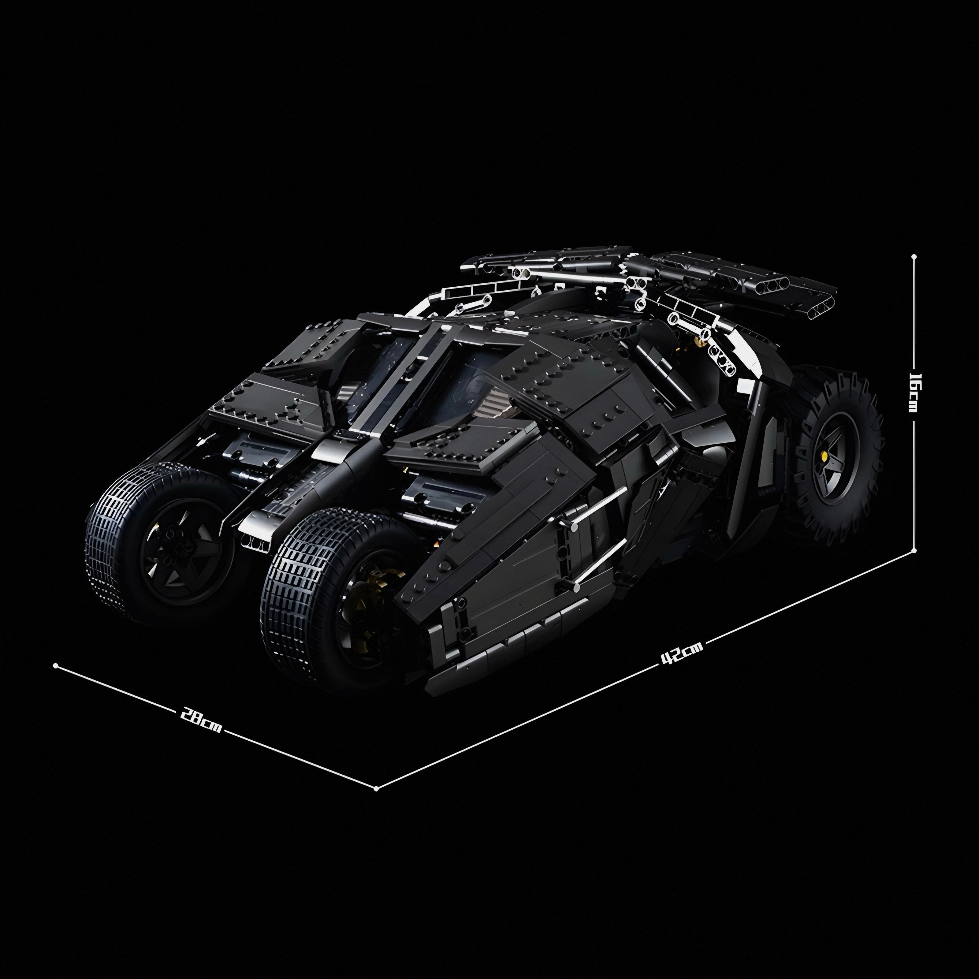 REMOTE CONTROLLED GOTHAM AVENGER | 2832PCS