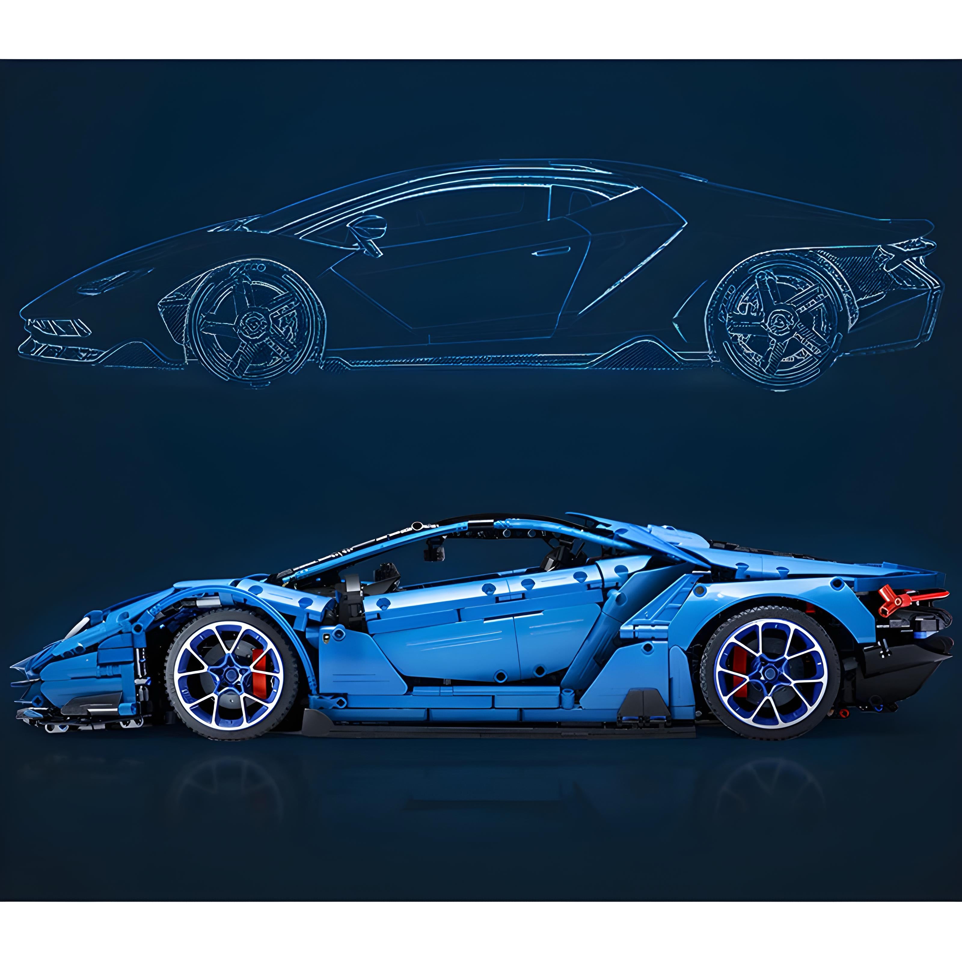 LAMBORGHINI CENTENARIO | 3842PCS