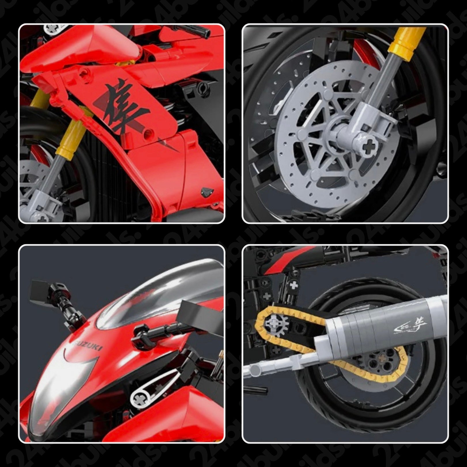 Suzuki Hayabusa | 1044pcs
