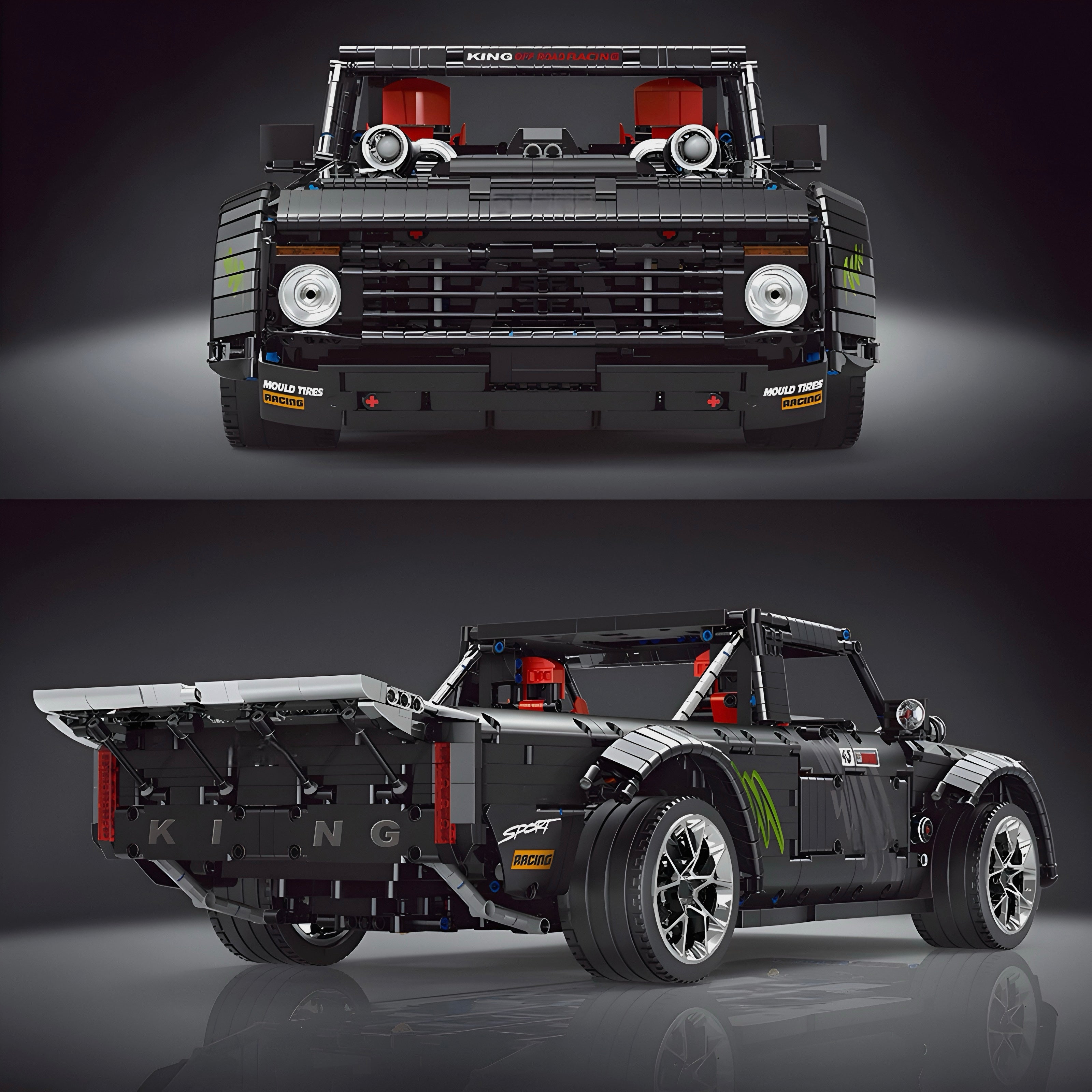 REMOTE CONTROLLED F-150 HOONITRUCK | 3694PCS