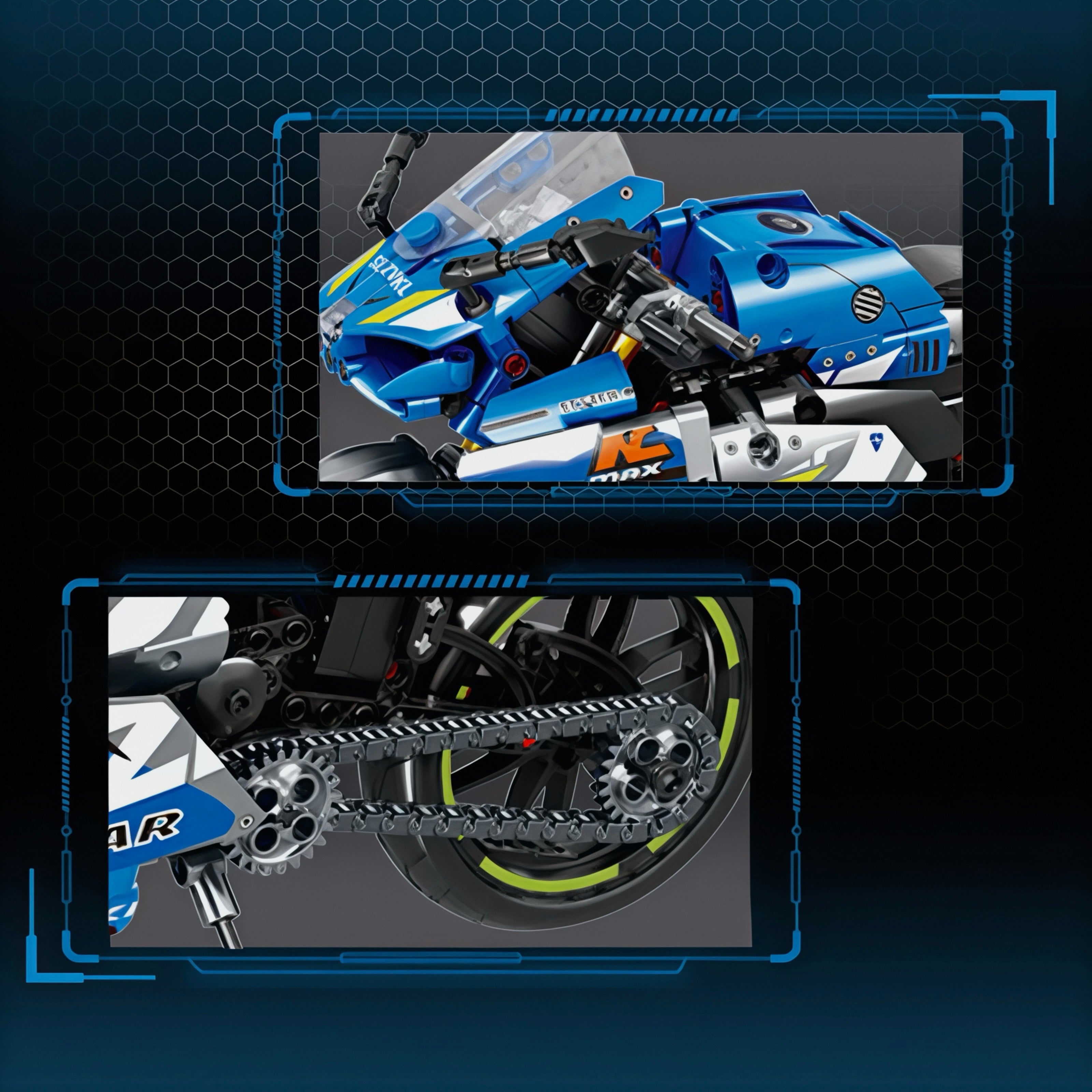 GSX-R600 RACING ICON | 822PCS