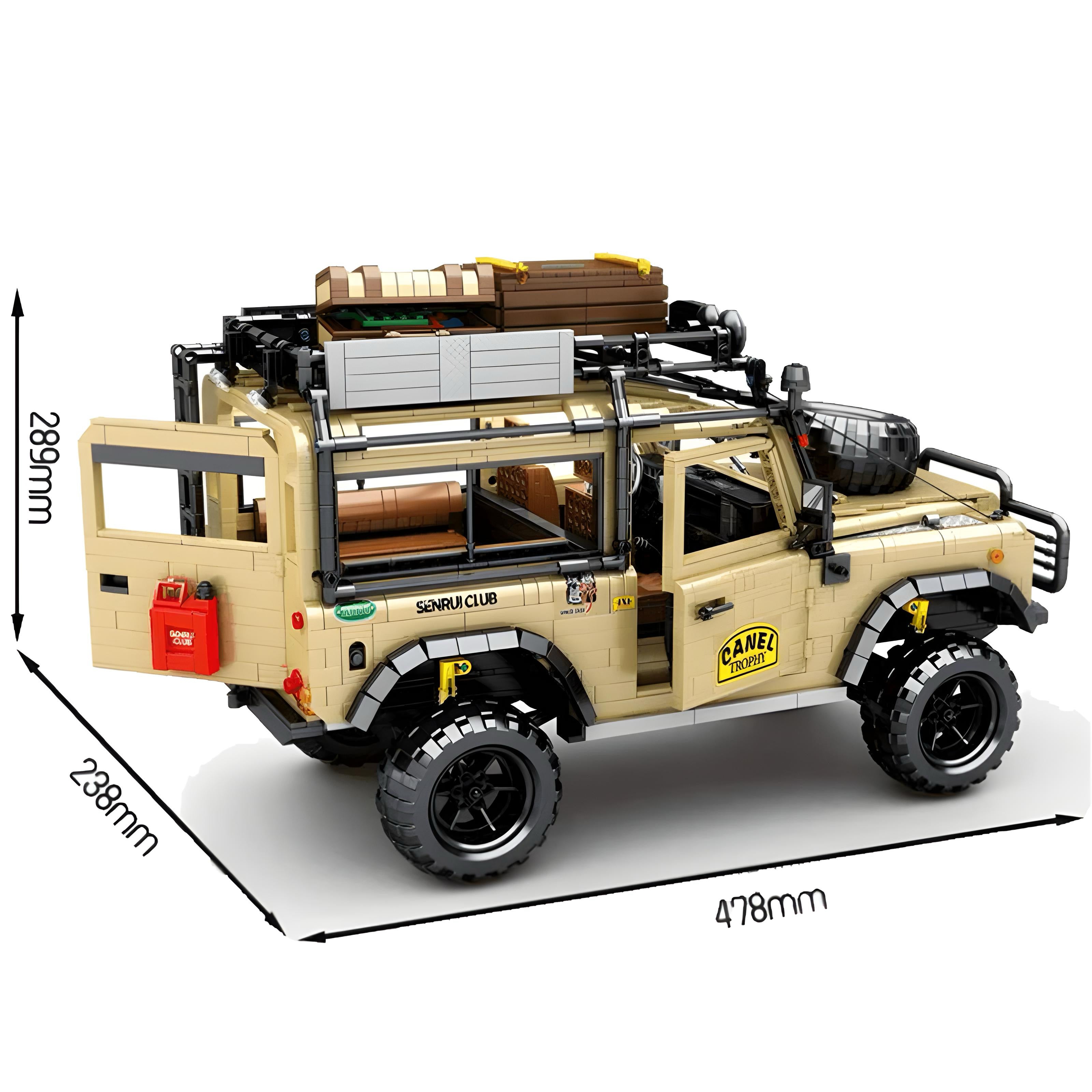 THE LEGENDARY CAMEL TROPHY | 4631PCS