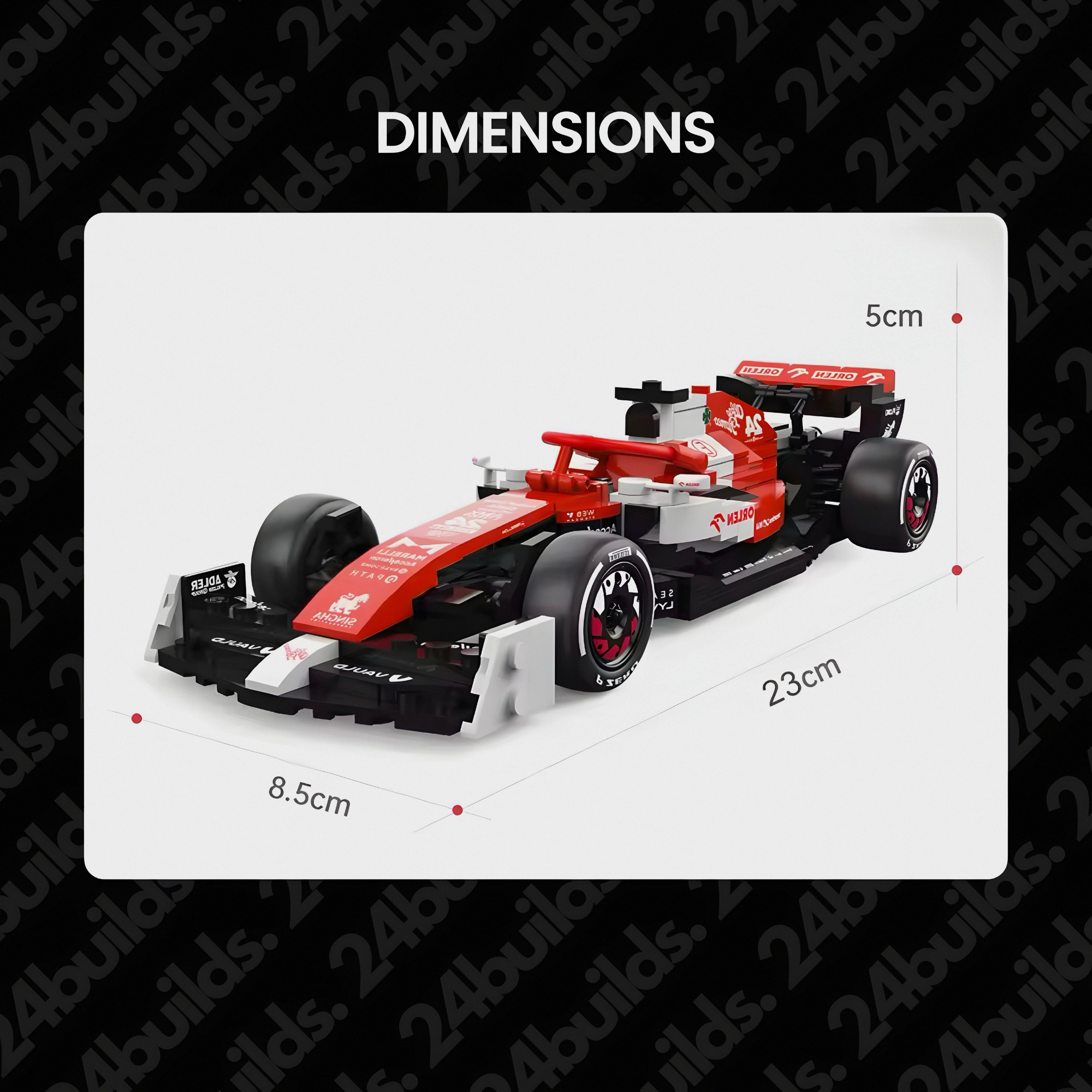 2022 ALFA ROMEO F1 C42 | 340PCS