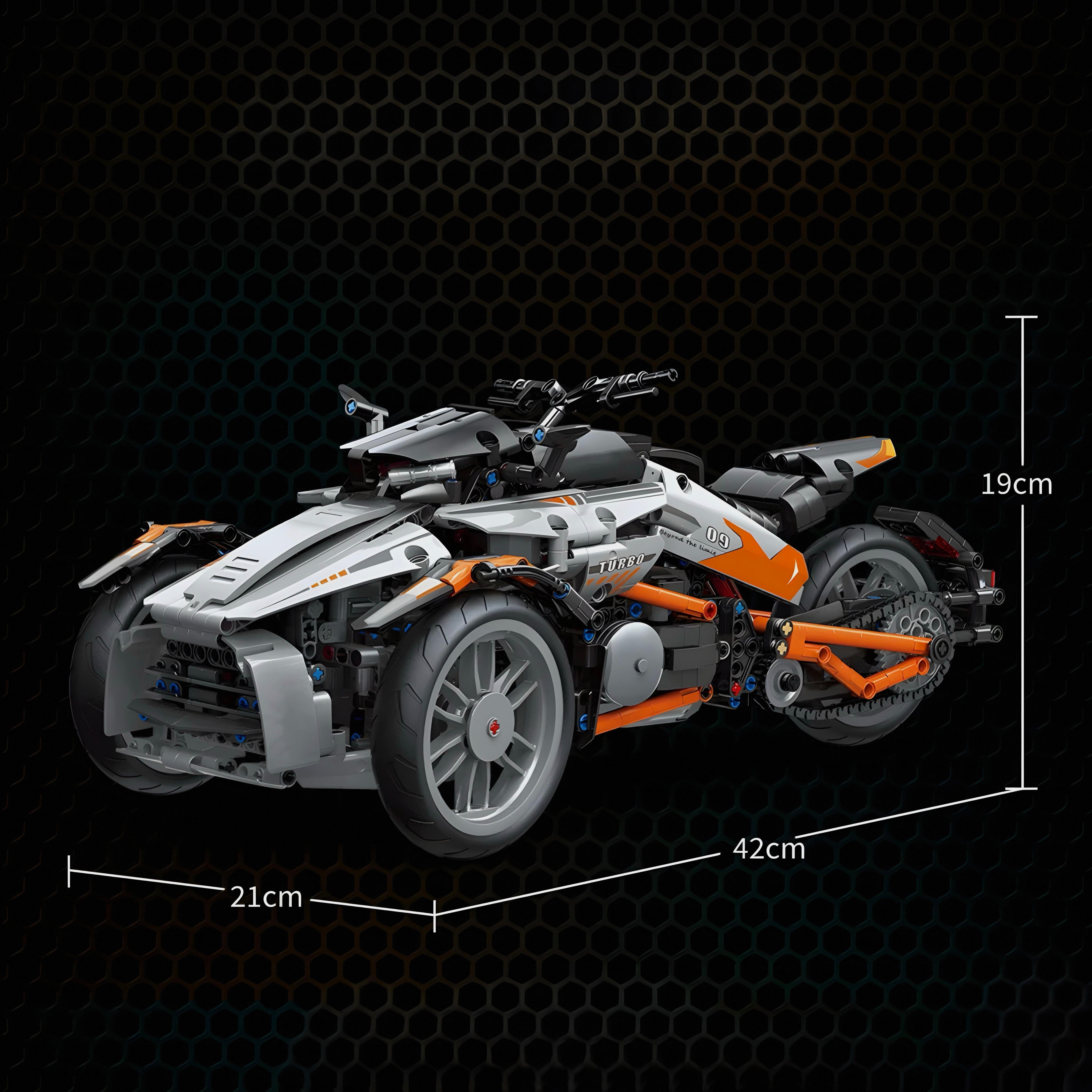 REMOTE CONTROLLED CITY TRIKE | 1227PCS