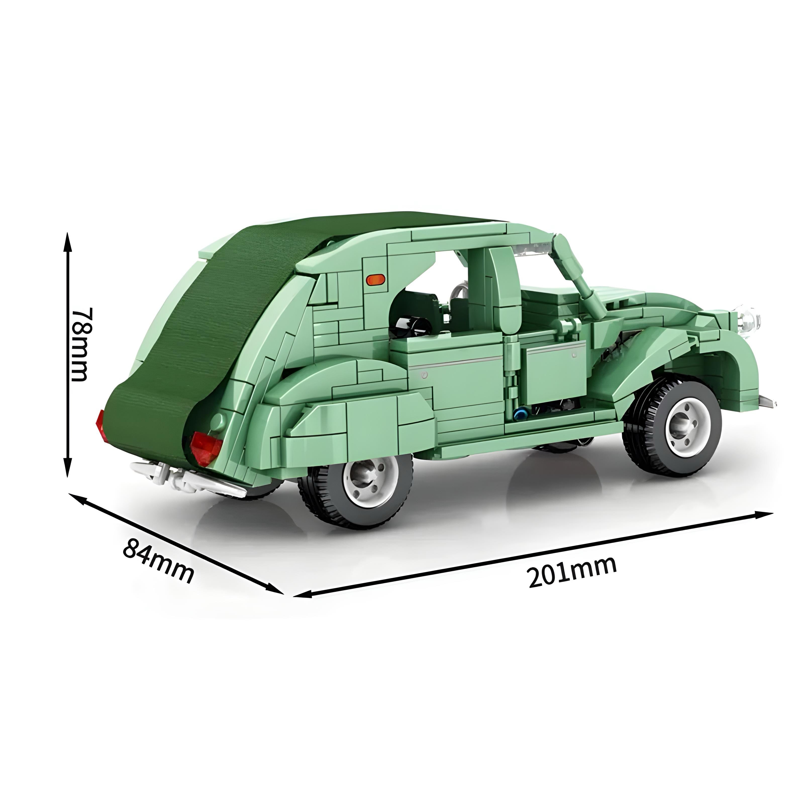 2CV CLASSIC CAR | 462PCS