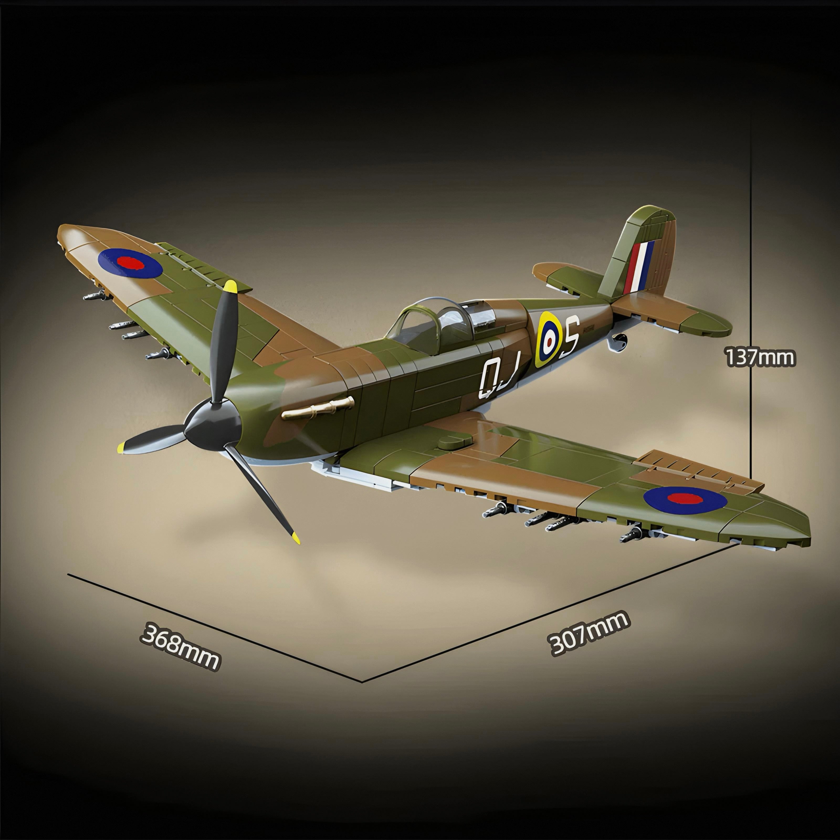 BRITISH SPITFIRE | 682PCS